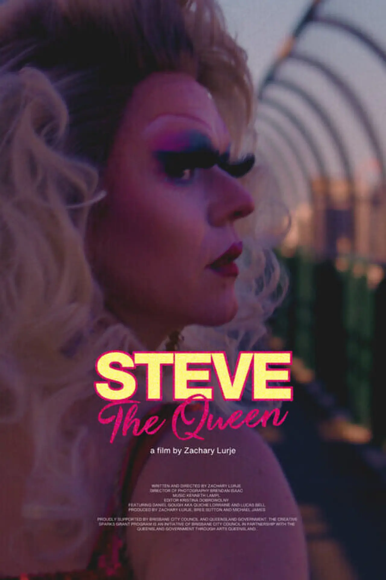 Movie poster "Steve the Queen"