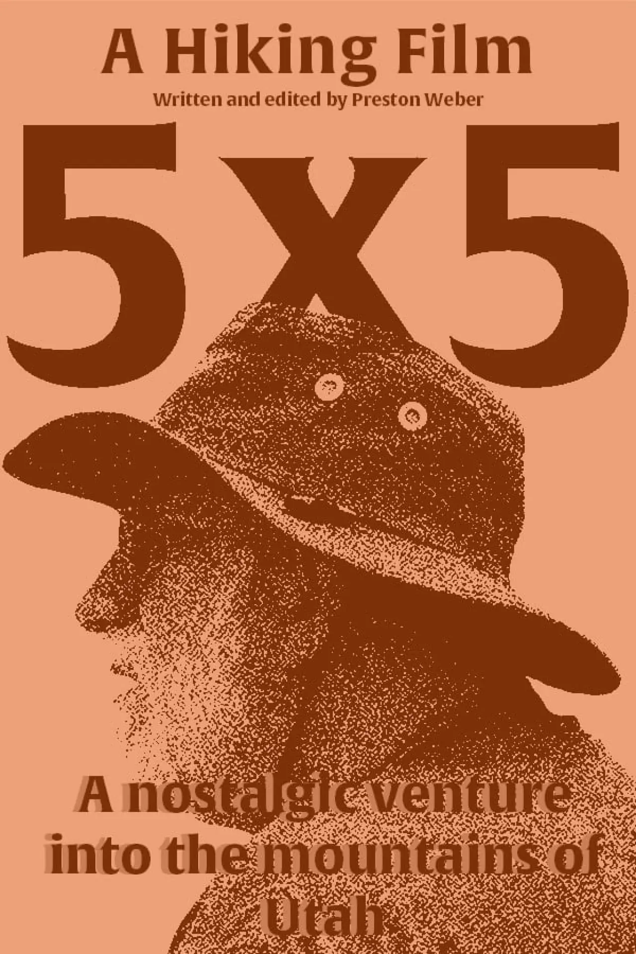 Movie poster "5x5: A Hiking Film"