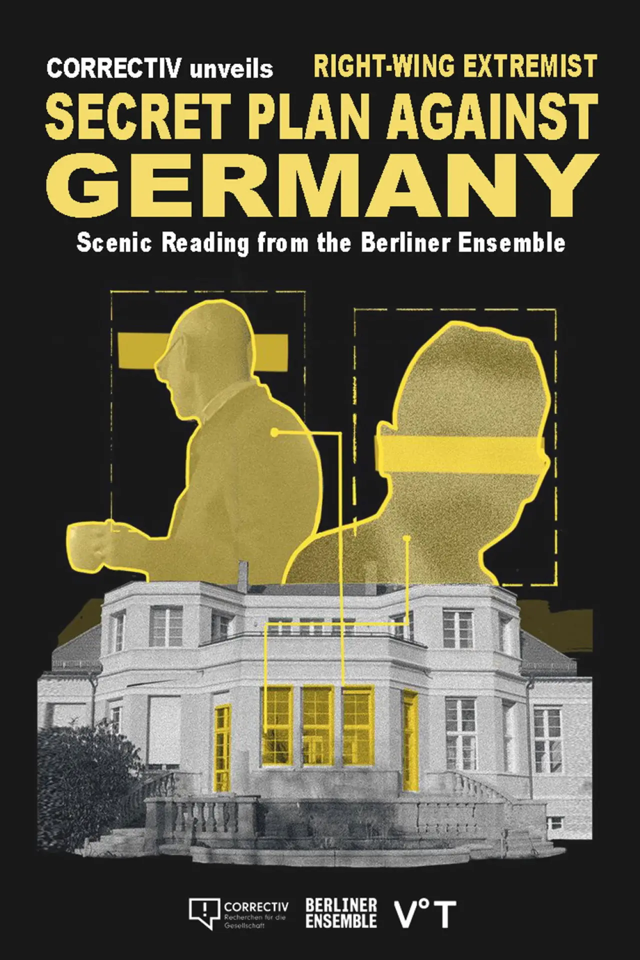 Movie poster "CORRECTIV Unveils: Right-wing Extremist Secret Plan Against Germany"