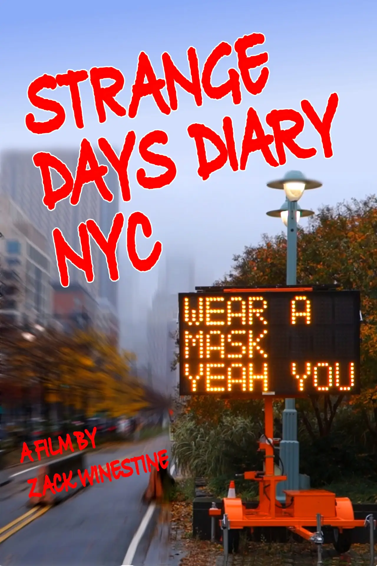 Movie poster "Strange Days Diary NYC"