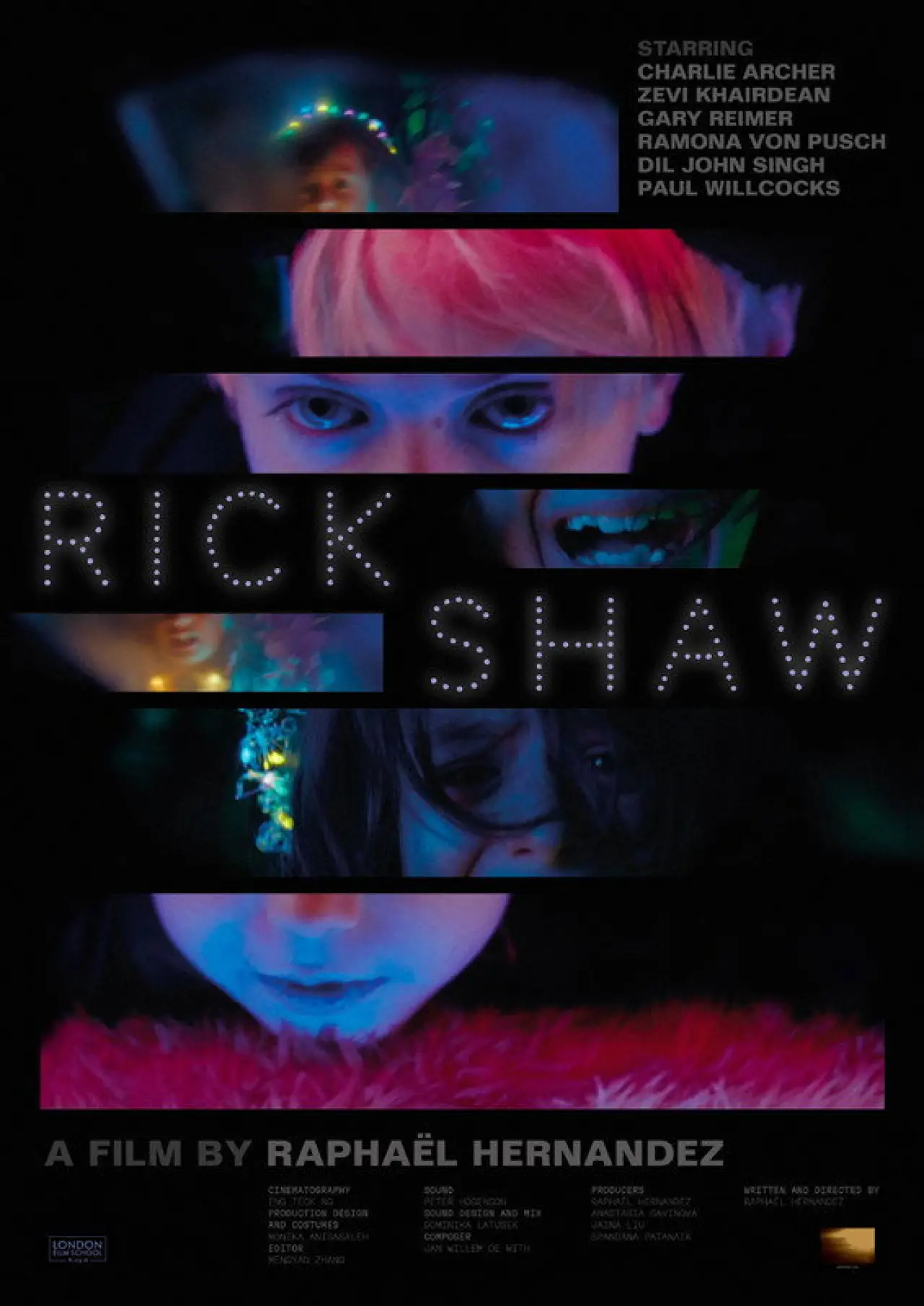 Movie poster "Rickshaw"