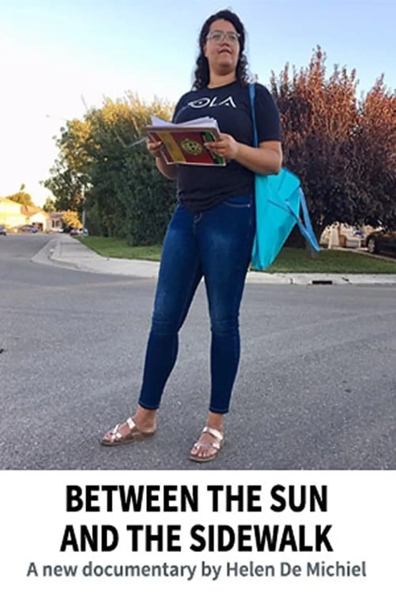 Movie poster "Between the Sun and the Sidewalk"