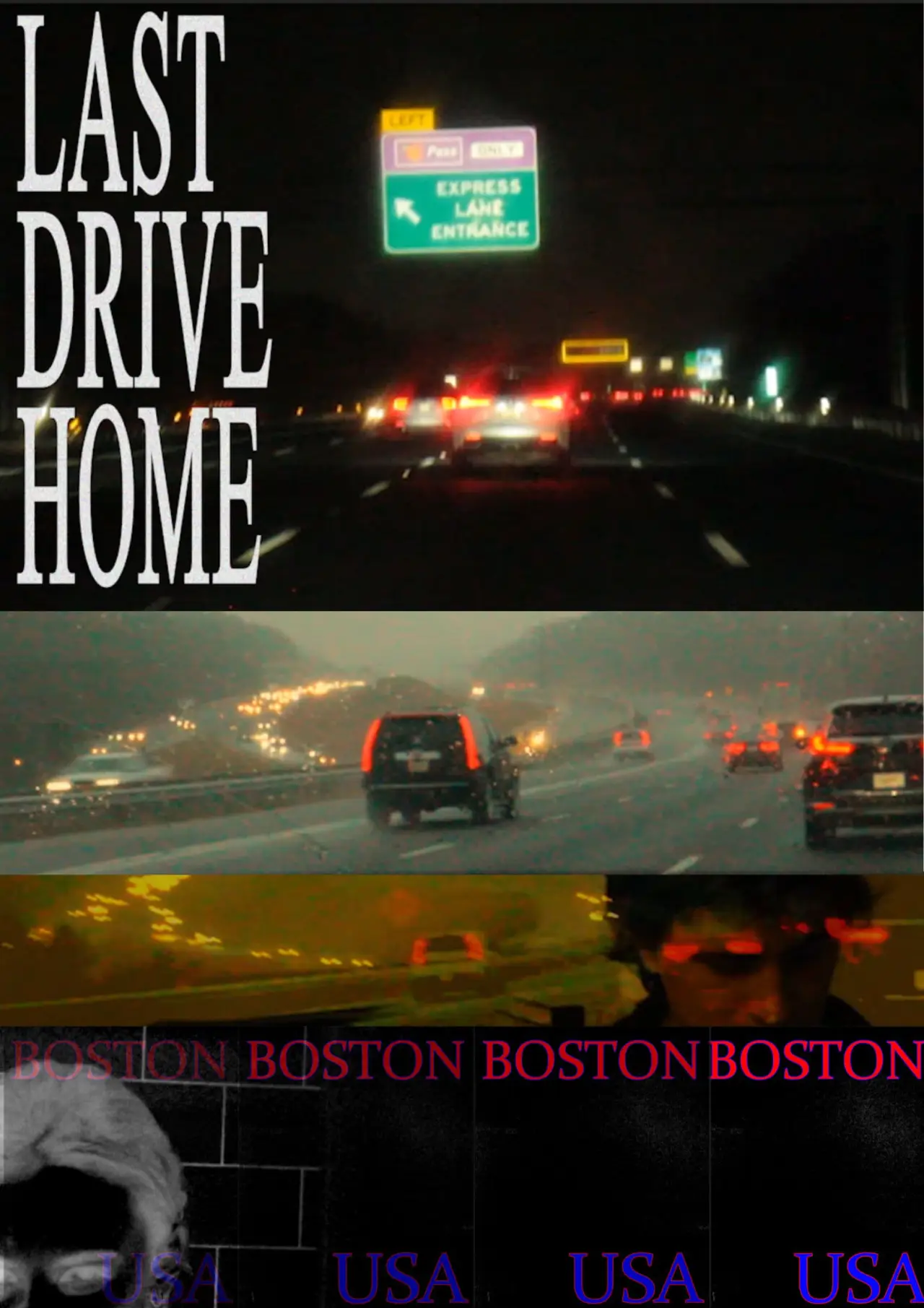 Movie poster "LAST DRIVE HOME"