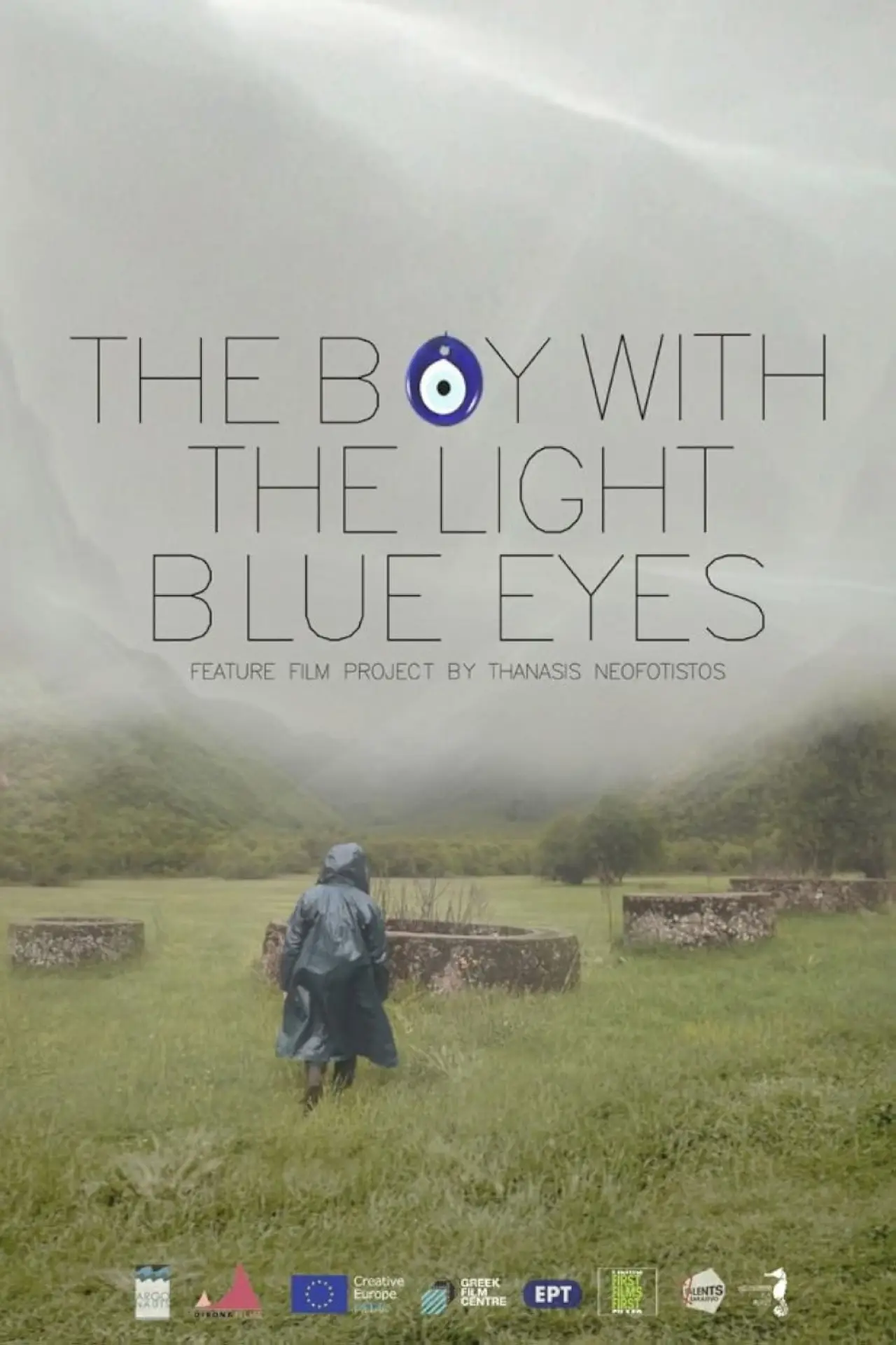 Movie poster "The Boy with the Light Blue Eyes"