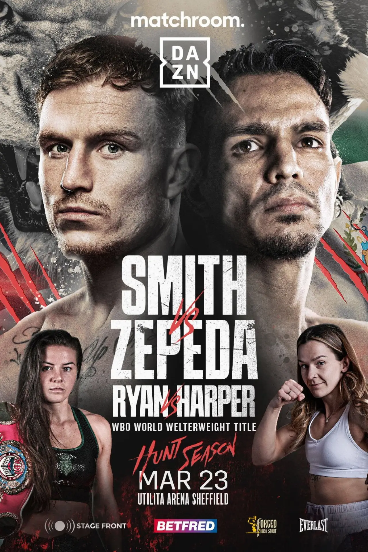 Movie poster "Dalton Smith vs. Jose Zepeda"