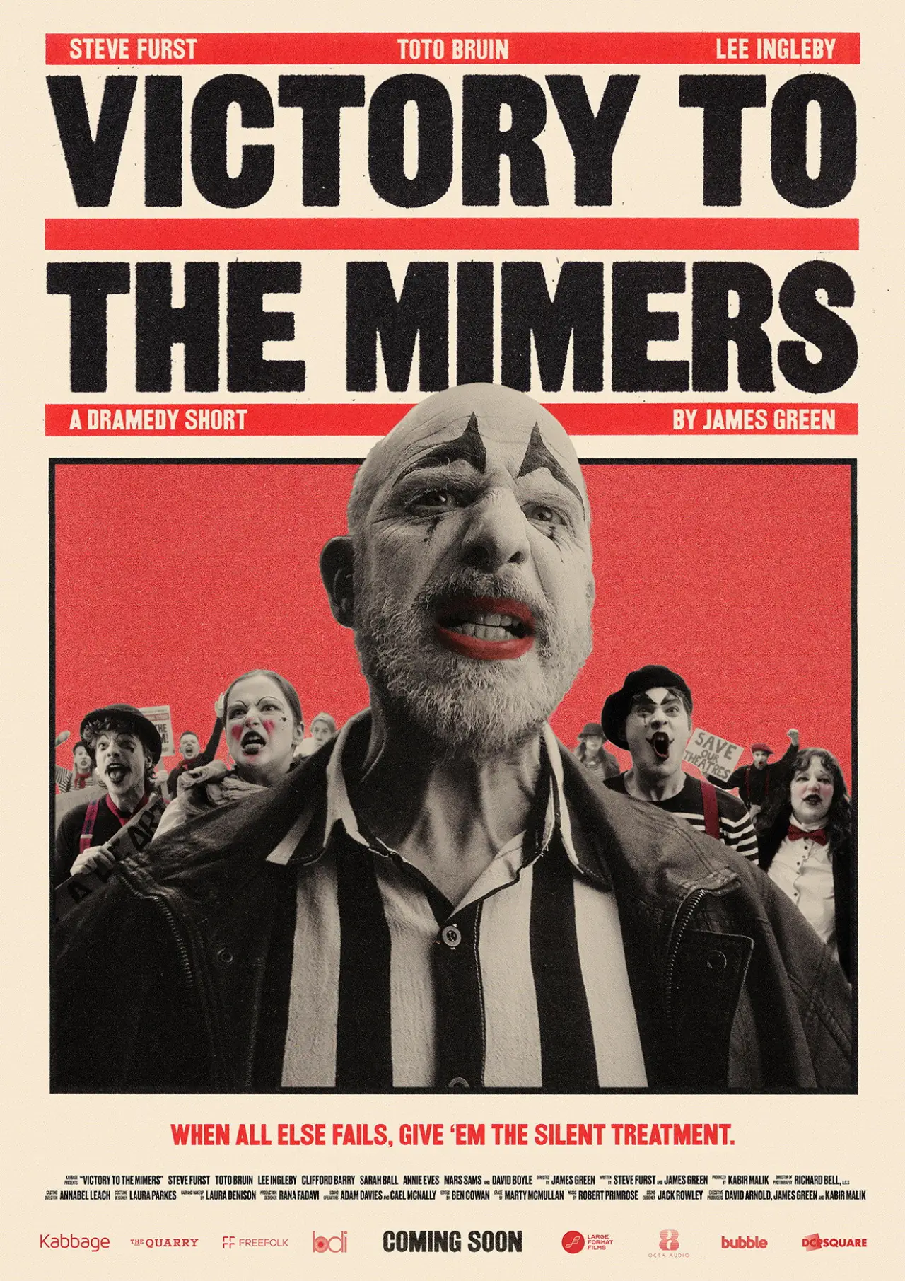 Movie poster "Victory to the Mimers"