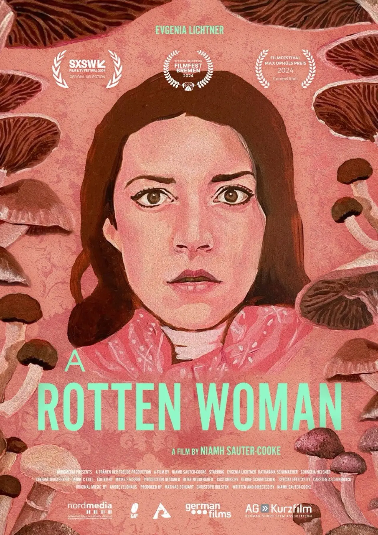 Movie poster "A Rotten Woman"