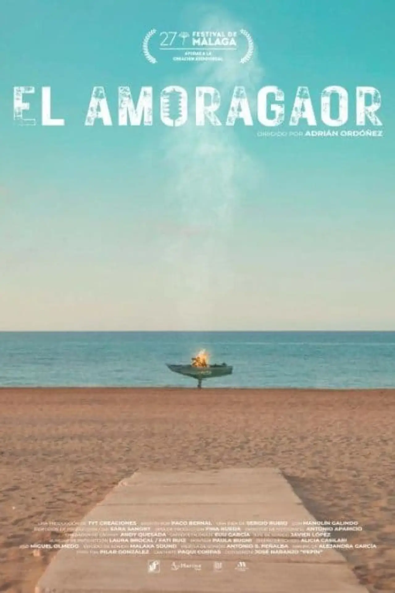 Movie poster "El amoragaor"
