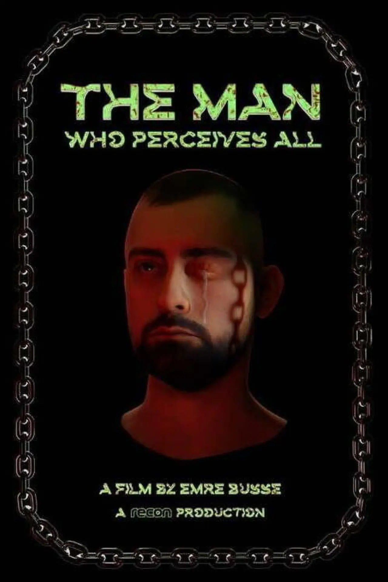 Movie poster "The Man Who Perceives All"
