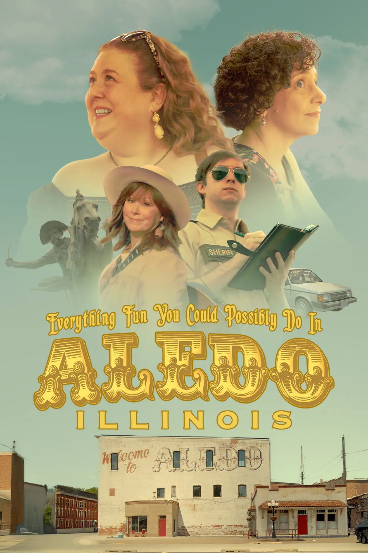 Movie poster "Everything Fun You Could Possibly Do in Aledo, Illinois"