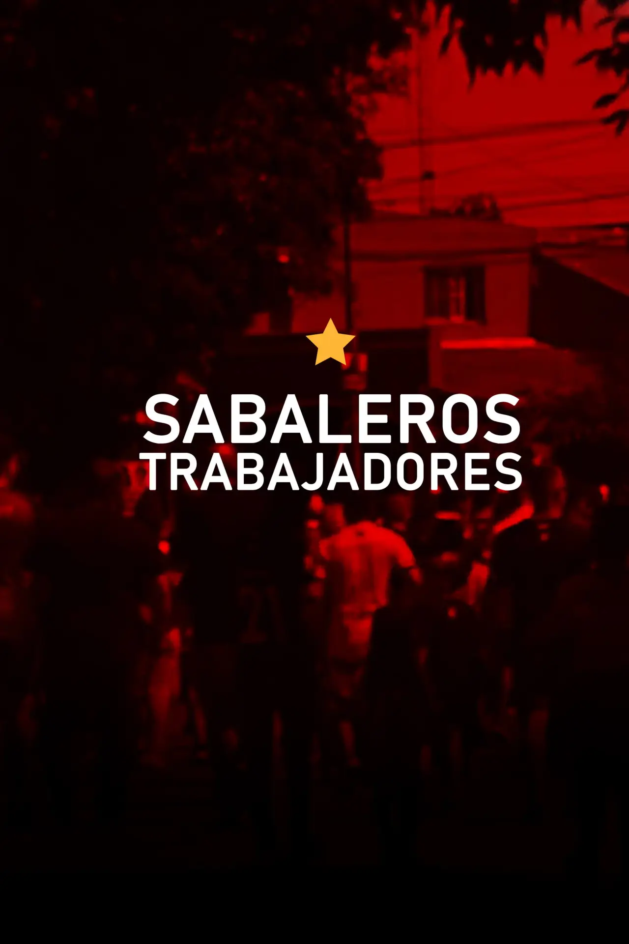 Movie poster "Sabaleros trabajadores"