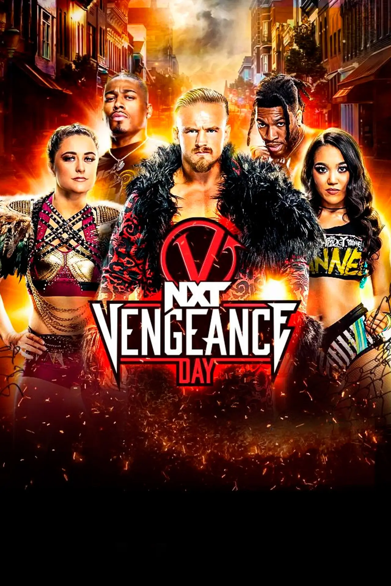 Movie poster "NXT Vengeance Day 2024"
