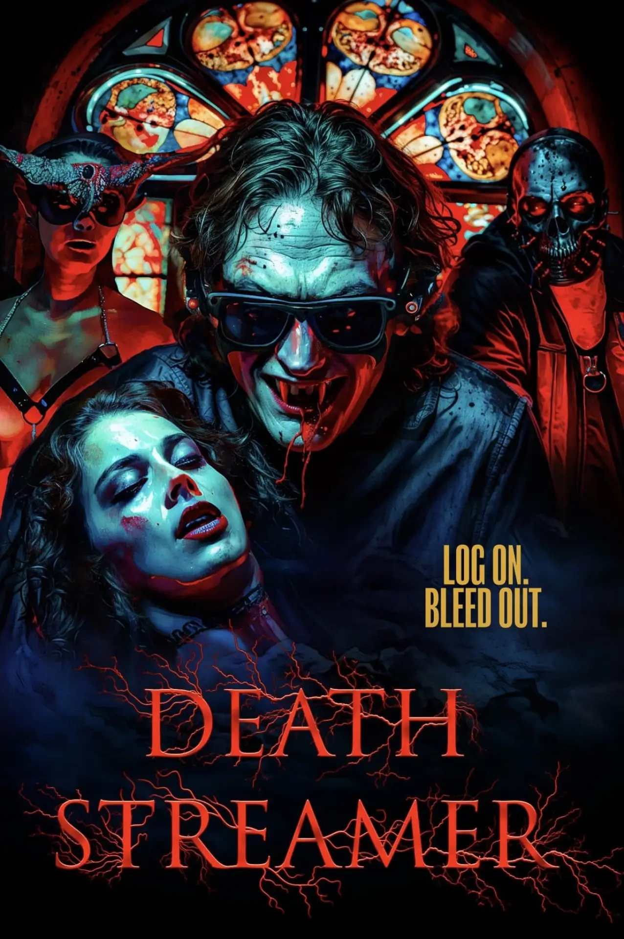 Movie poster "Death Streamer"