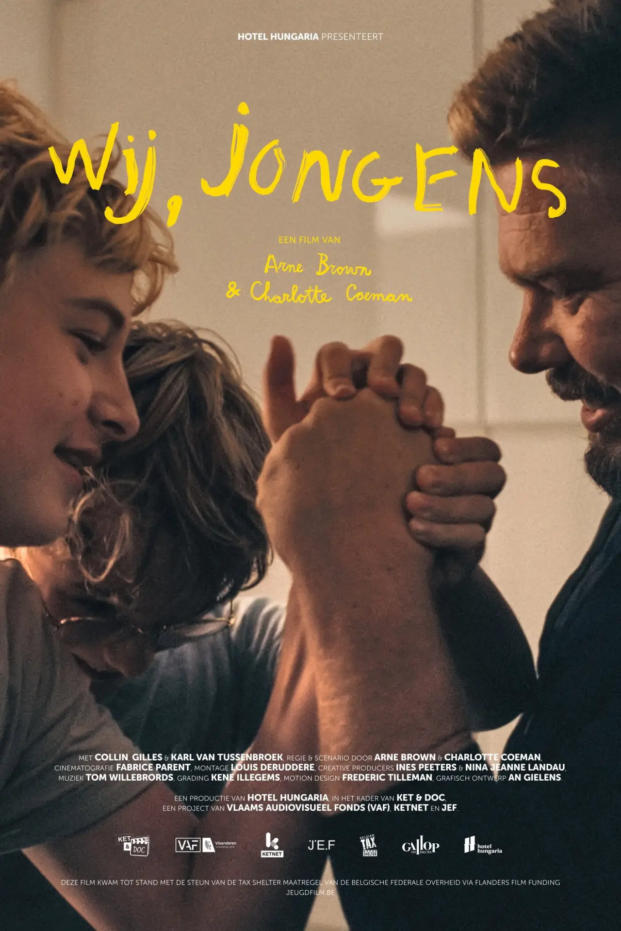Movie poster "Us, Boys"