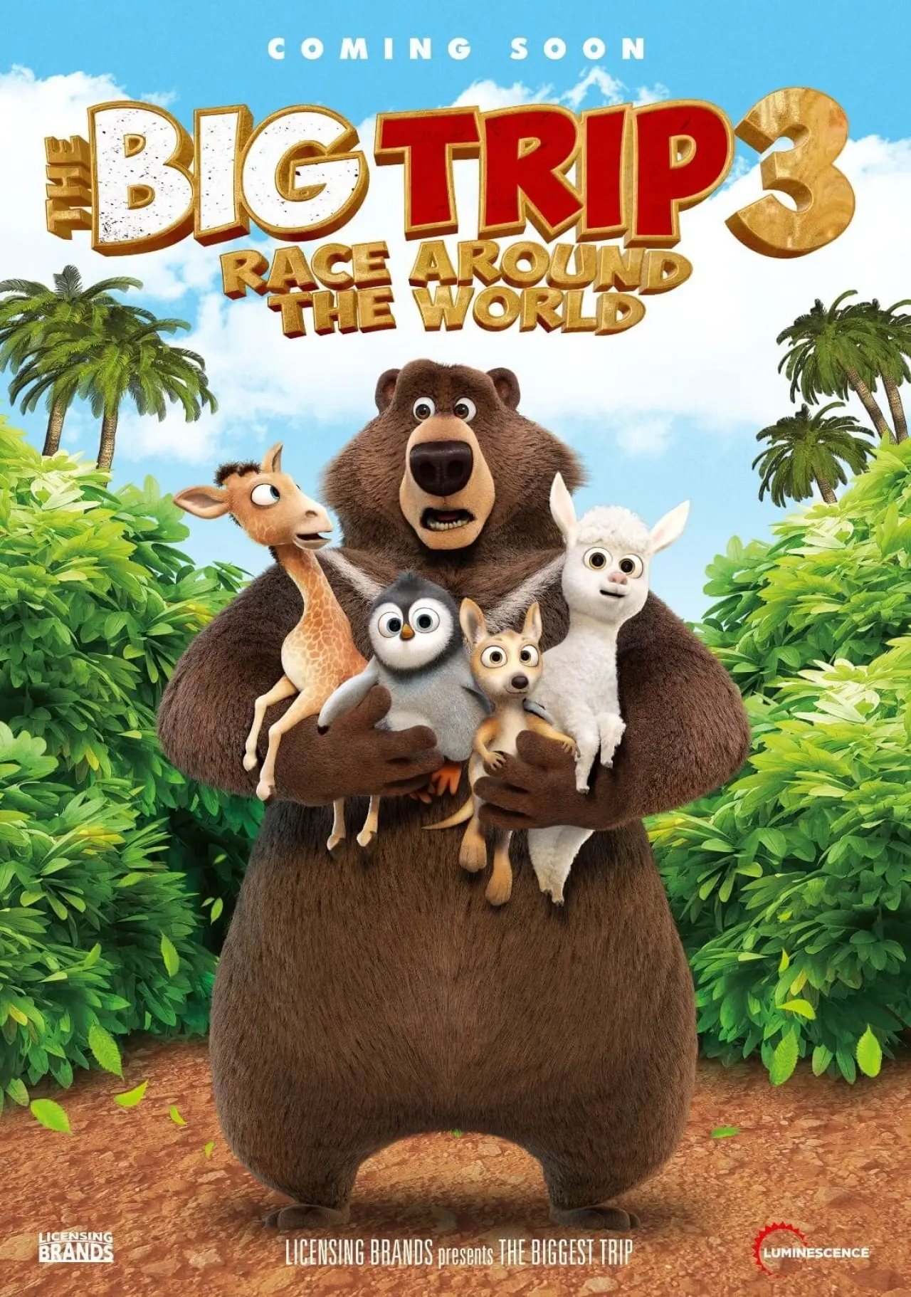 Movie poster "The Big Trip 3: Race Around the World"