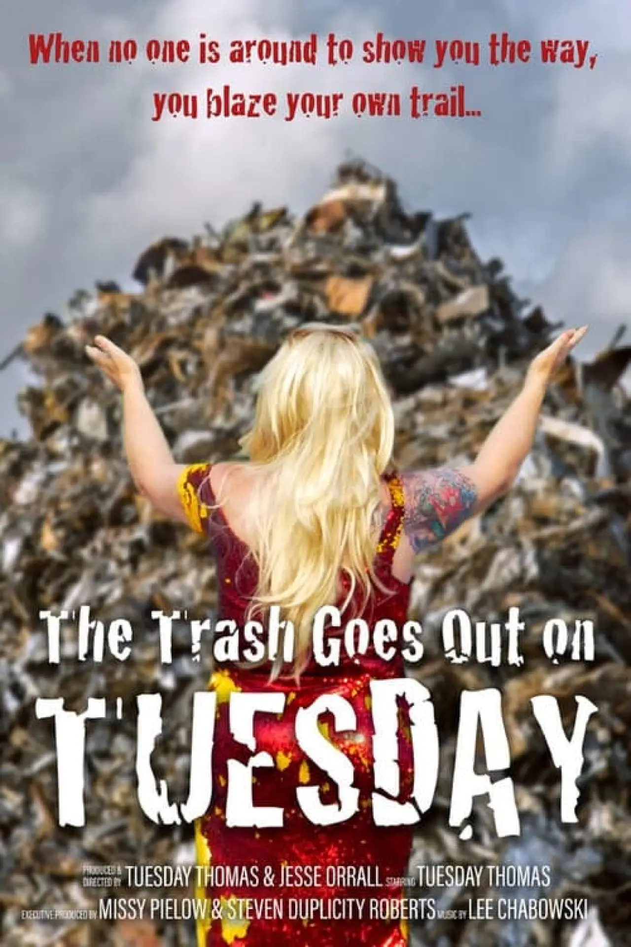Movie poster "The Trash Goes Out on Tuesday"
