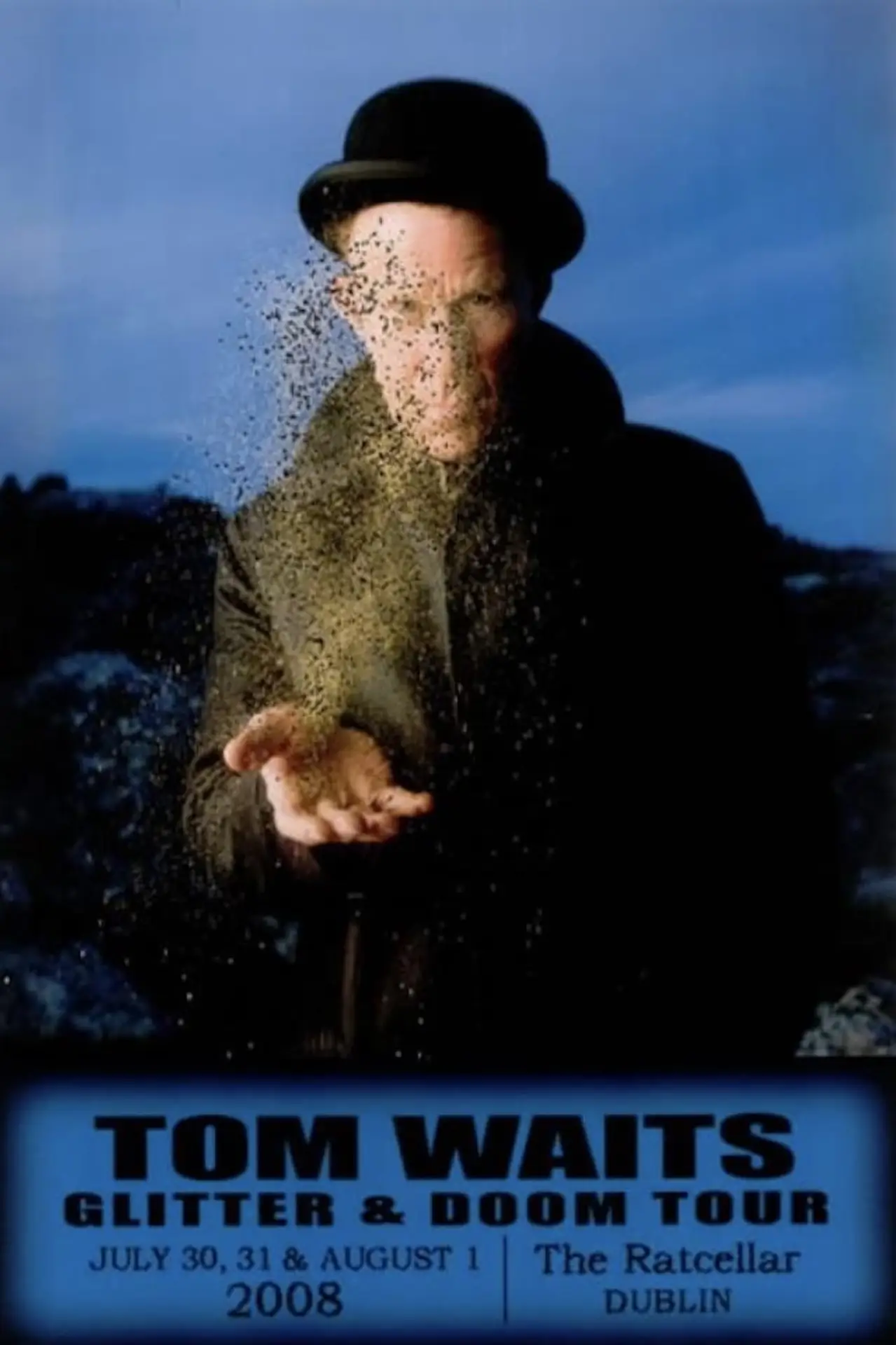 Movie poster "Tom Waits: Glitter and Doom Concert Experience"