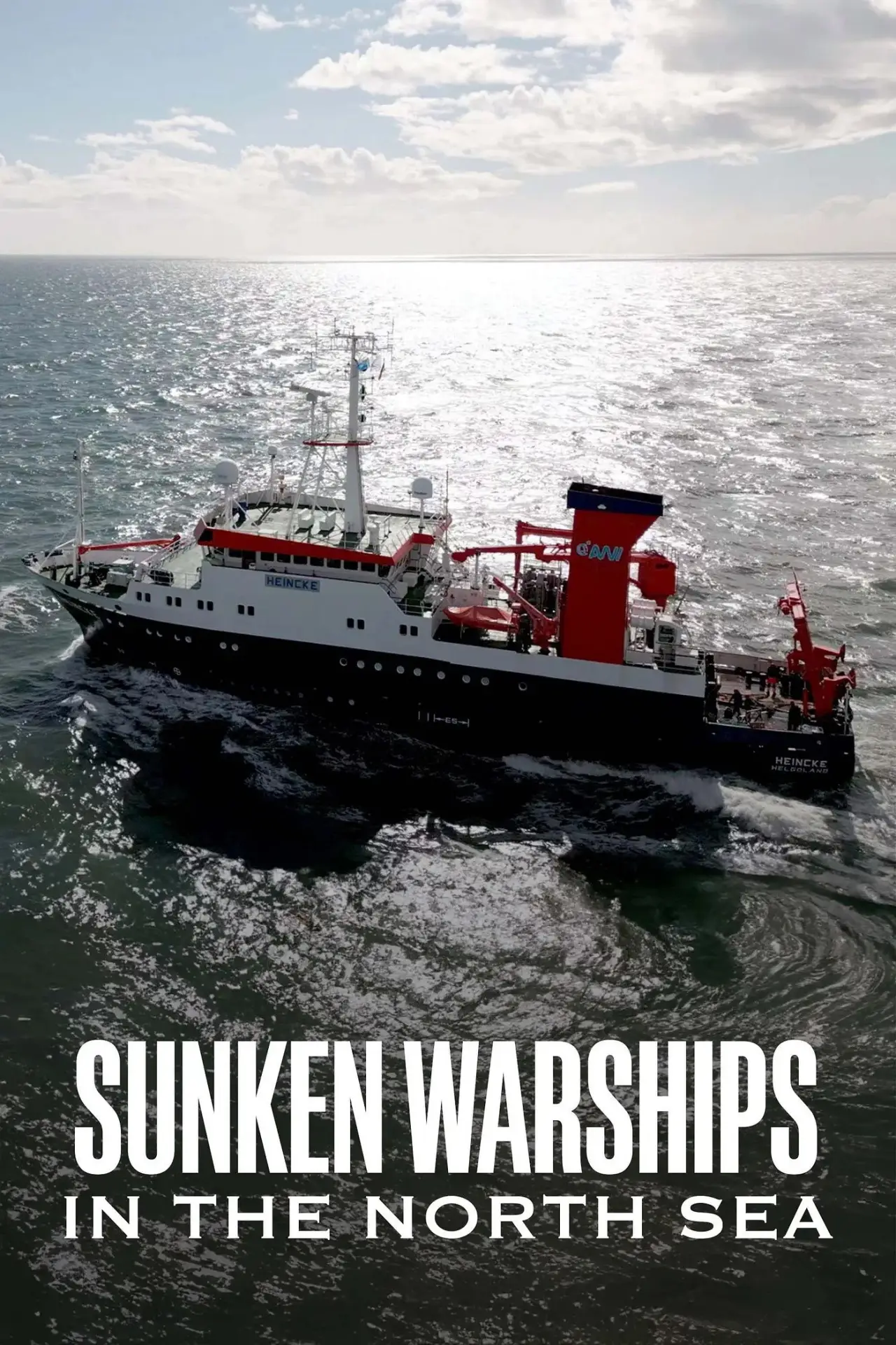 Movie poster "Sunken Warships in the North Sea - Danger on the Seabed"