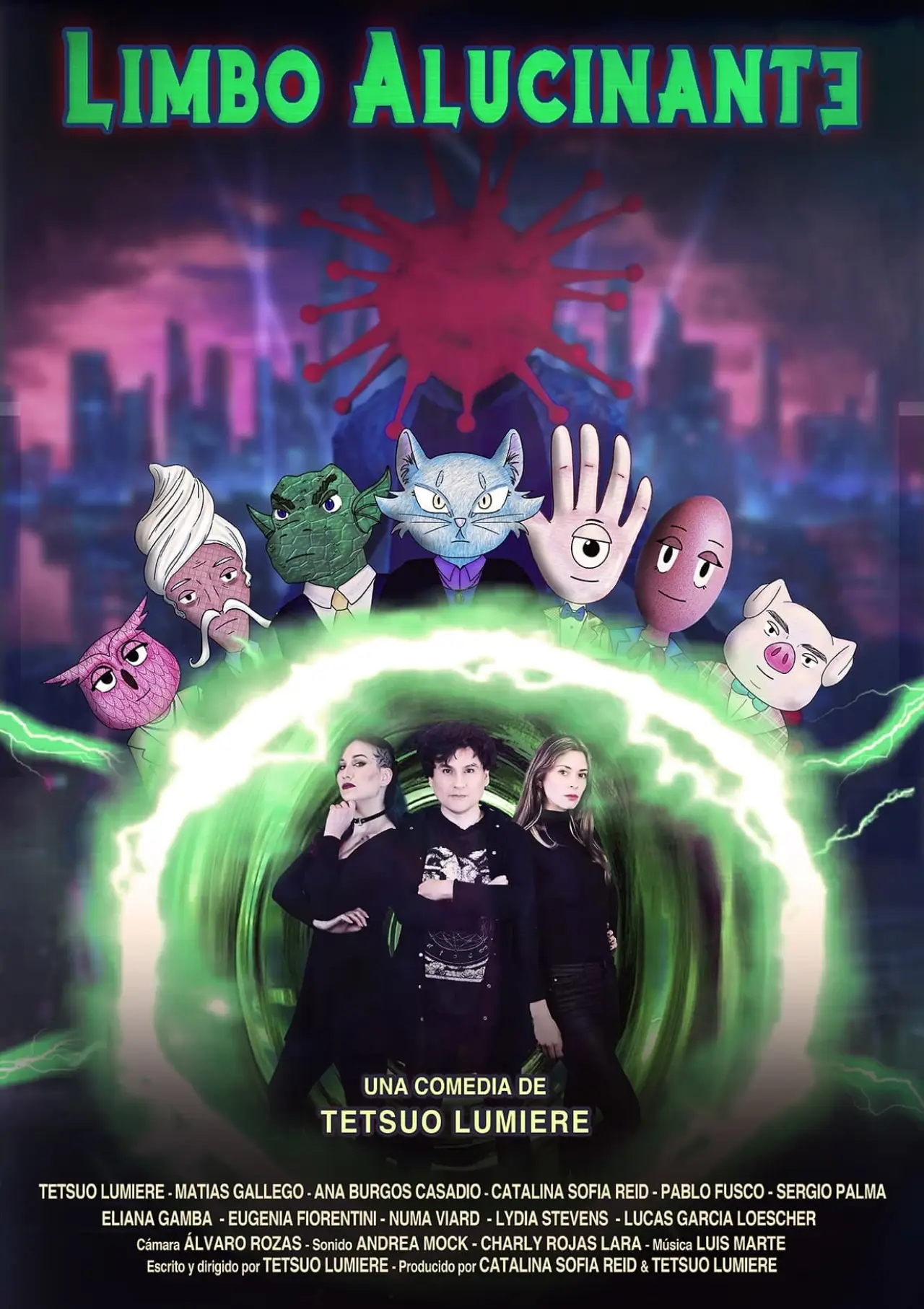 Movie poster "Limbo Alucinante"