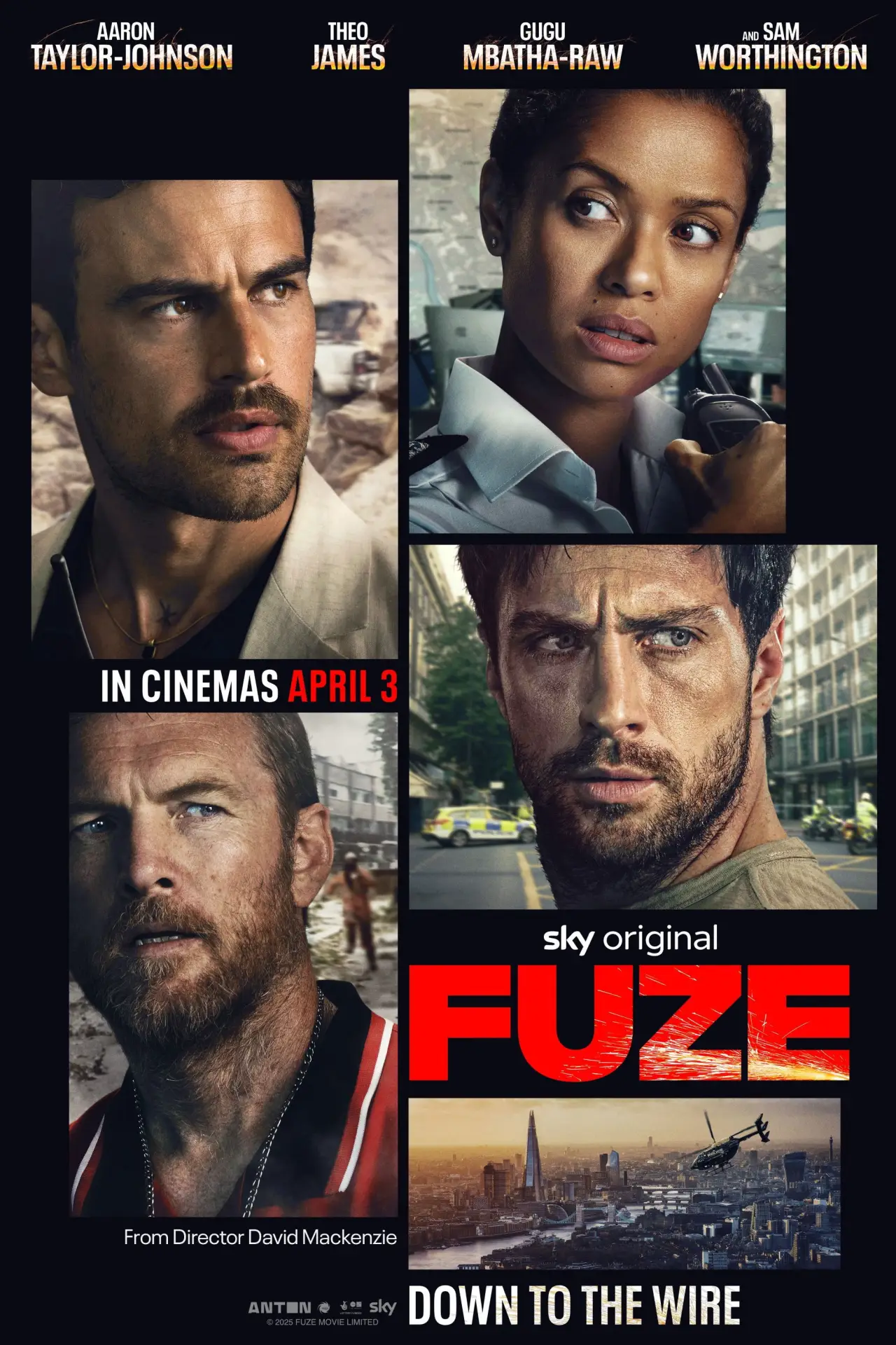 Movie poster "Fuze"