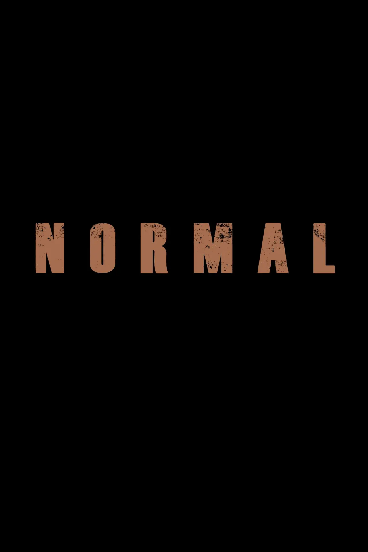 Movie poster "Normal"