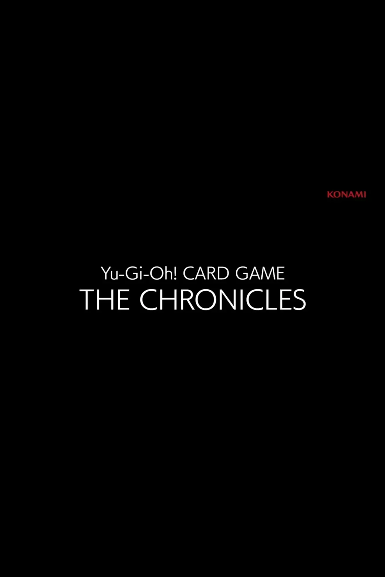 Movie poster "Yu-Gi-Oh! CARD GAME THE CHRONICLES"