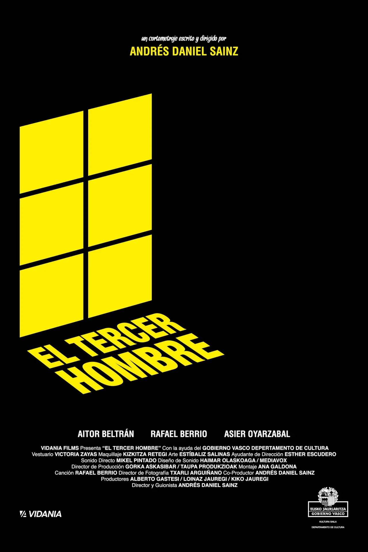 Movie poster "El Tercer hombre"