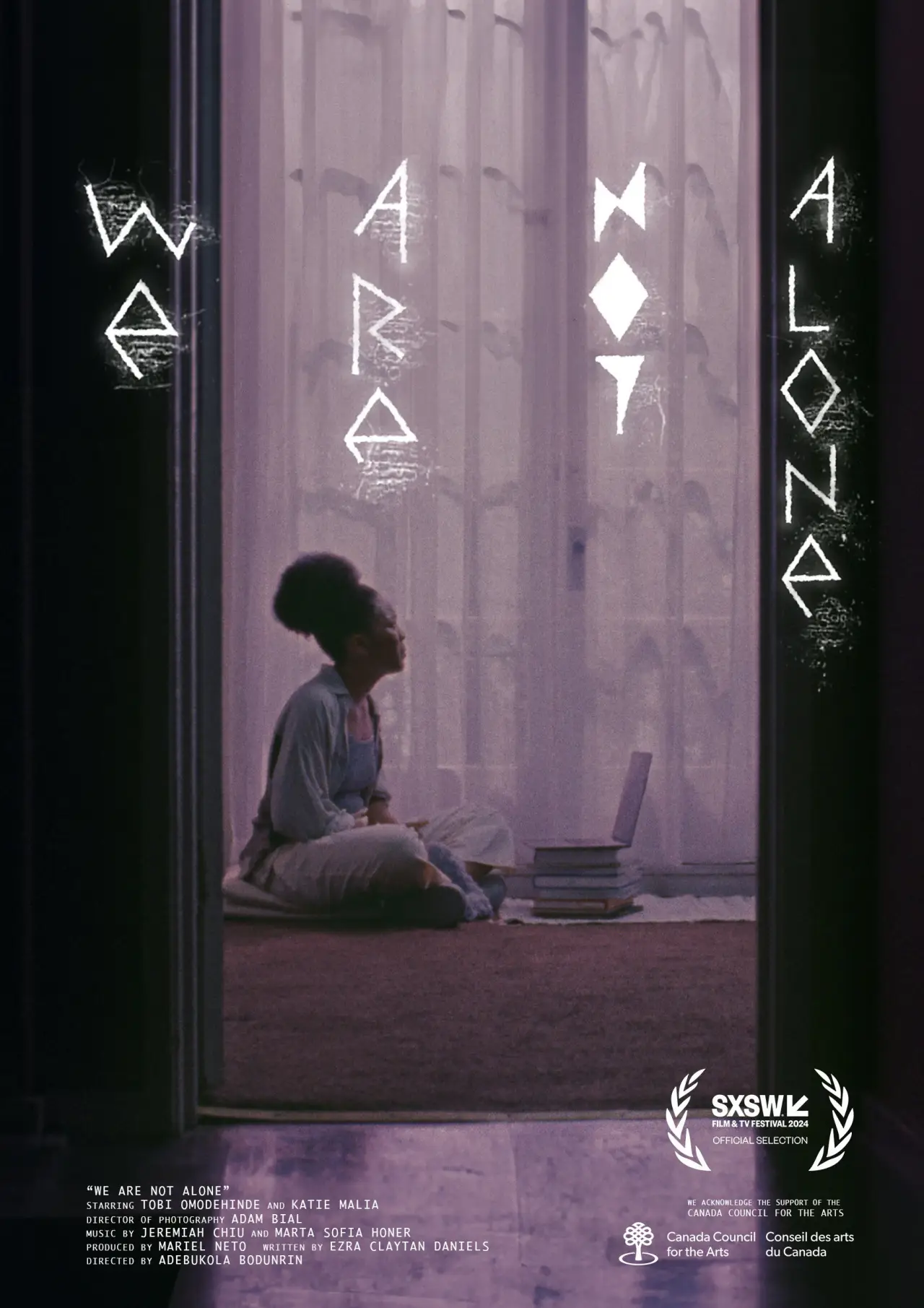 Movie poster "We Are Not Alone"