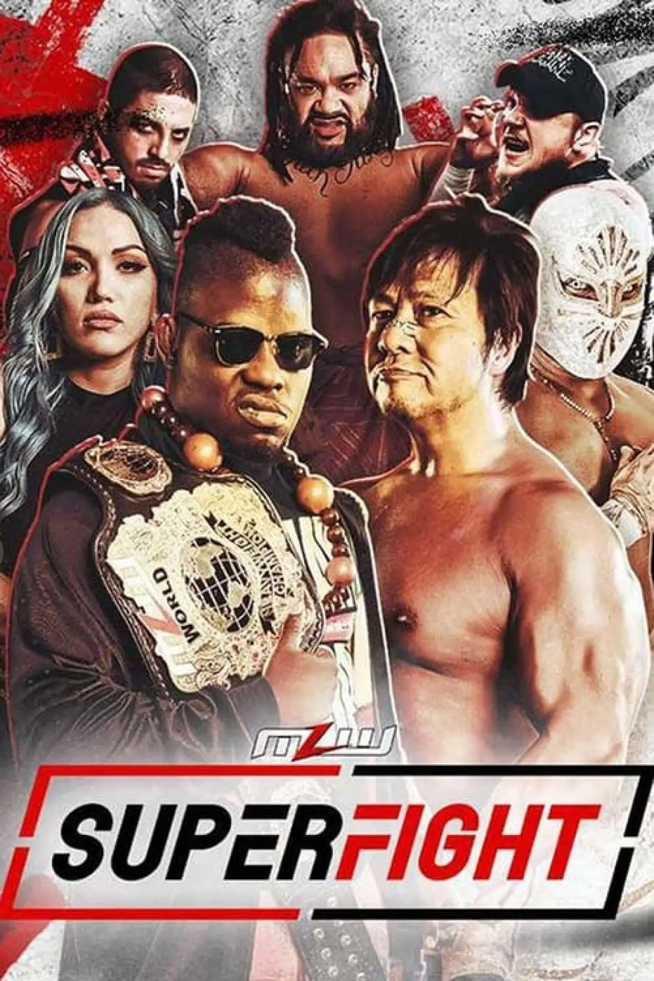 Movie poster "MLW SuperFight 2024"