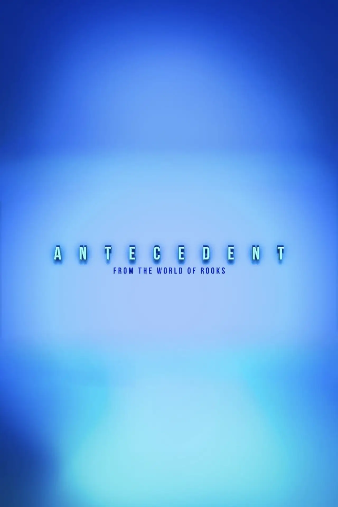 Movie poster "Antecedent"