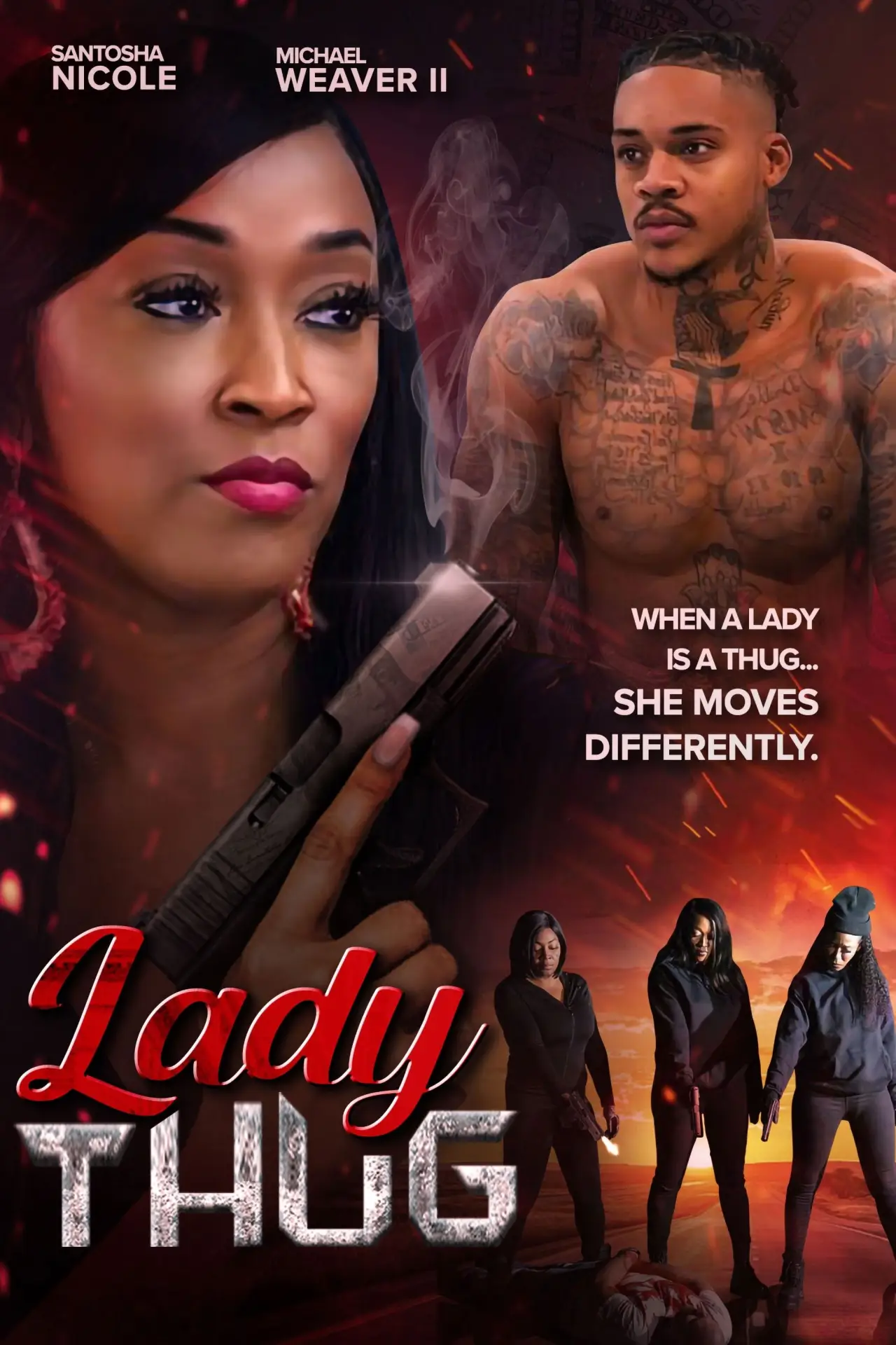 Movie poster "Lady Thug"