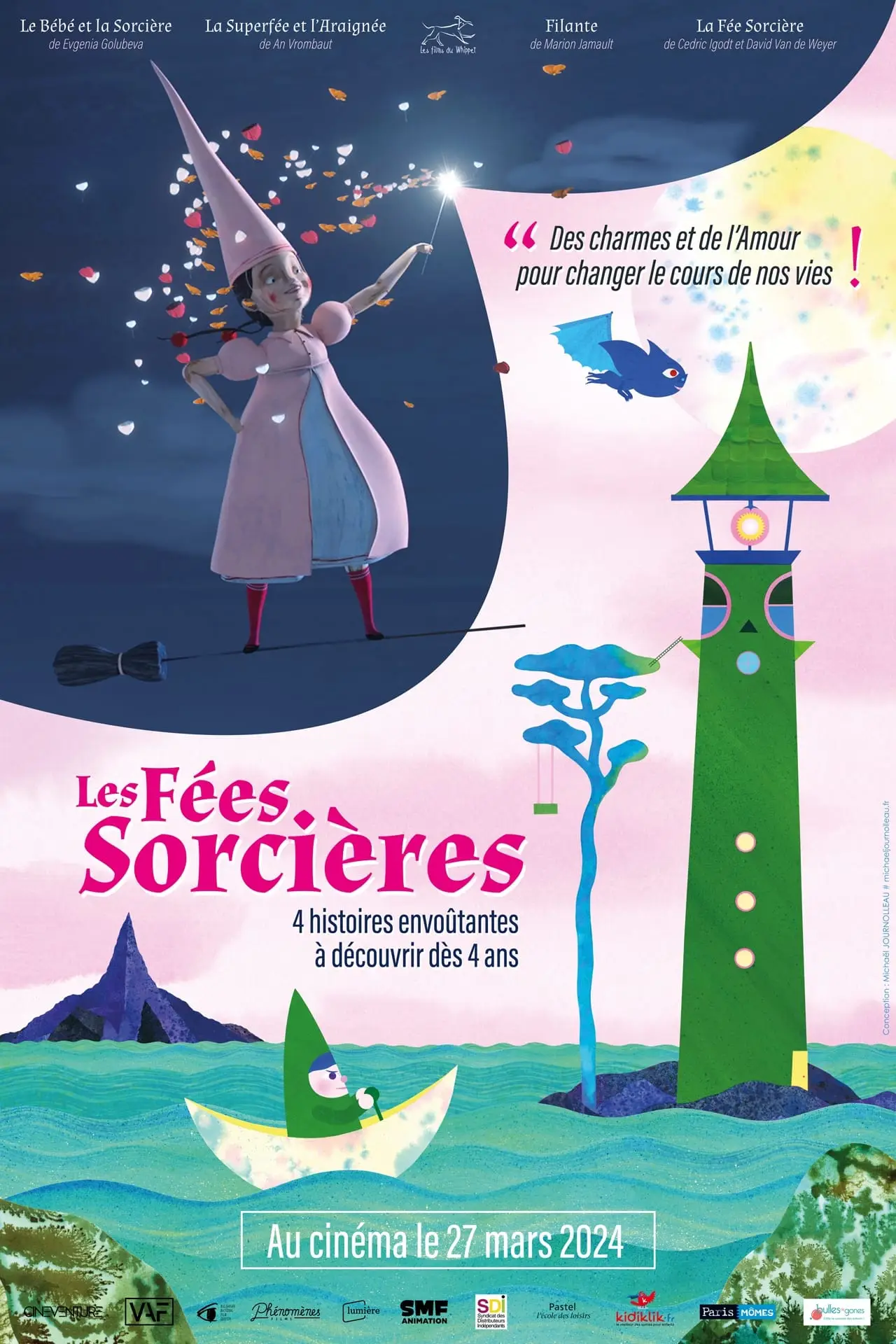 Movie poster "Les Fées Sorcières"