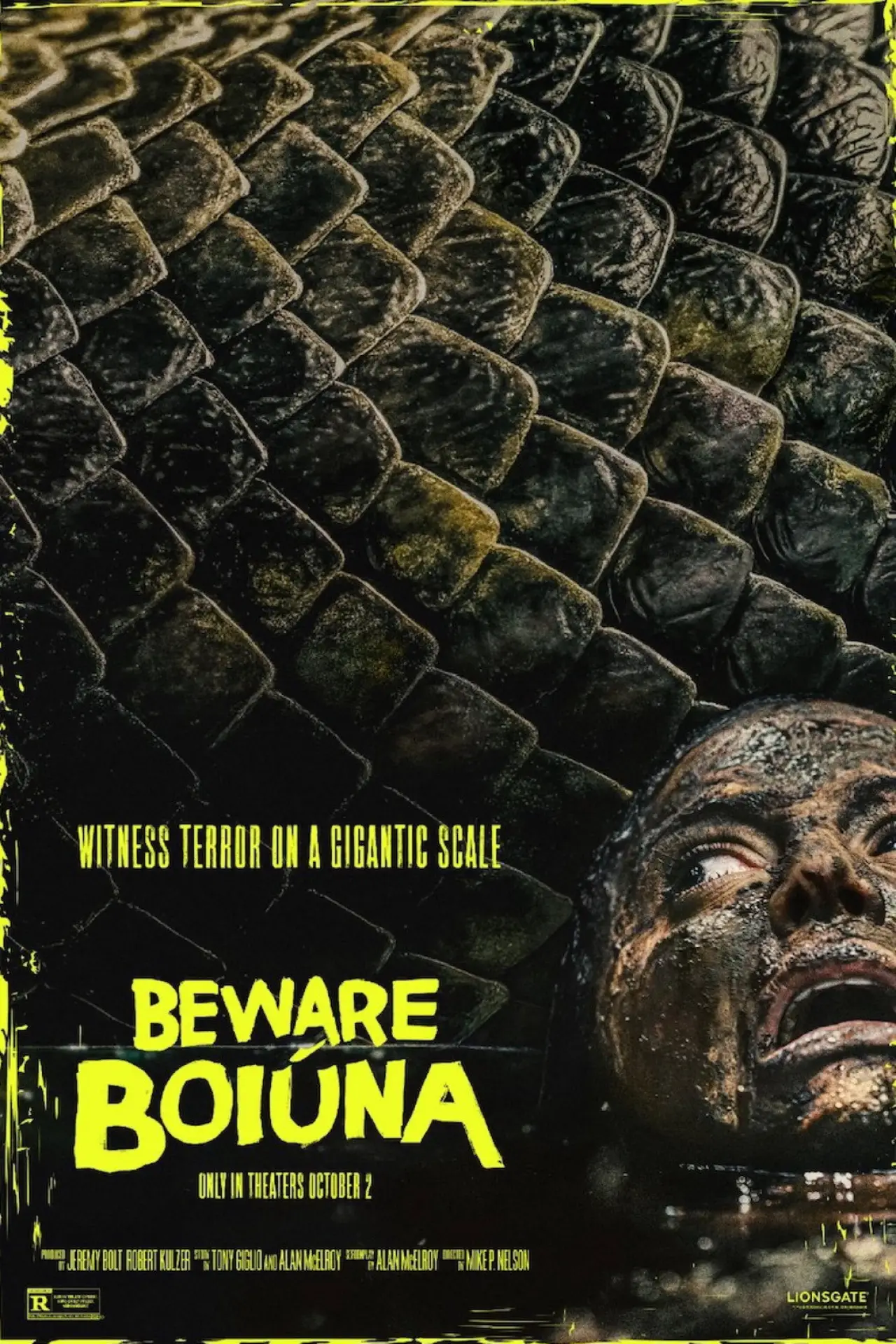 Movie poster "Beware Boiúna"
