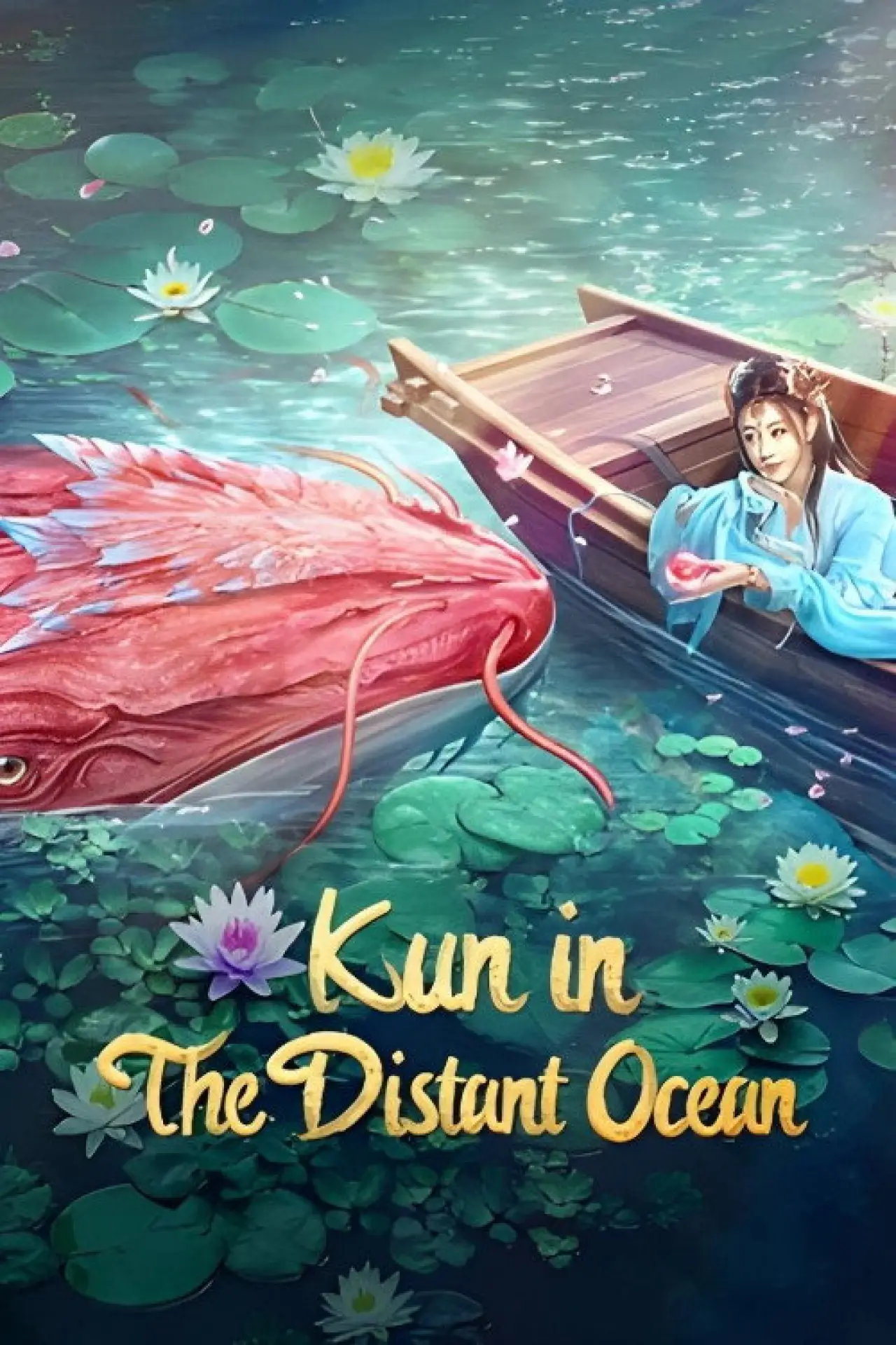 Movie poster "Kun in the Distant Ocean"