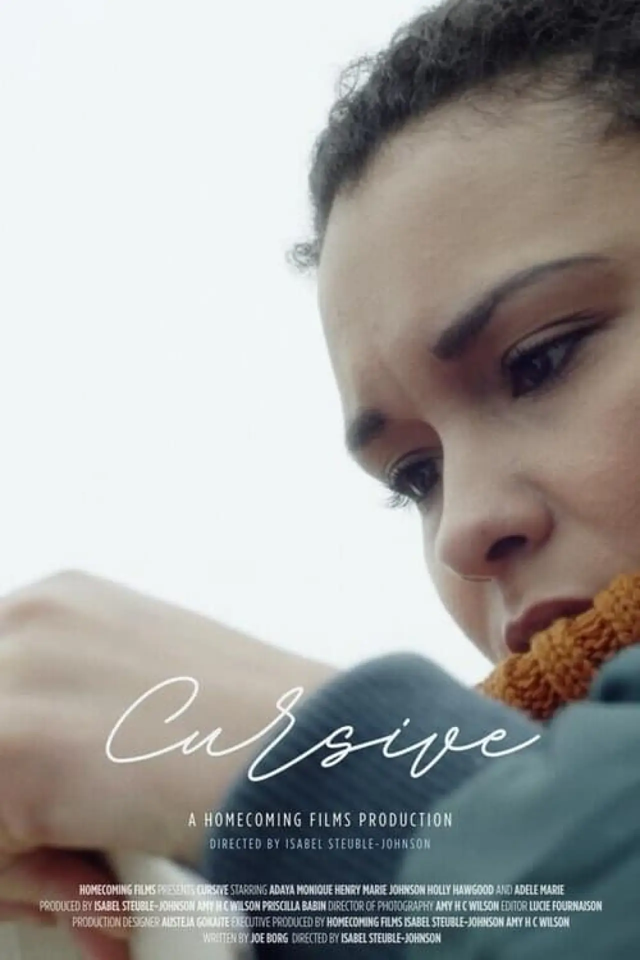 Movie poster "Cursive"