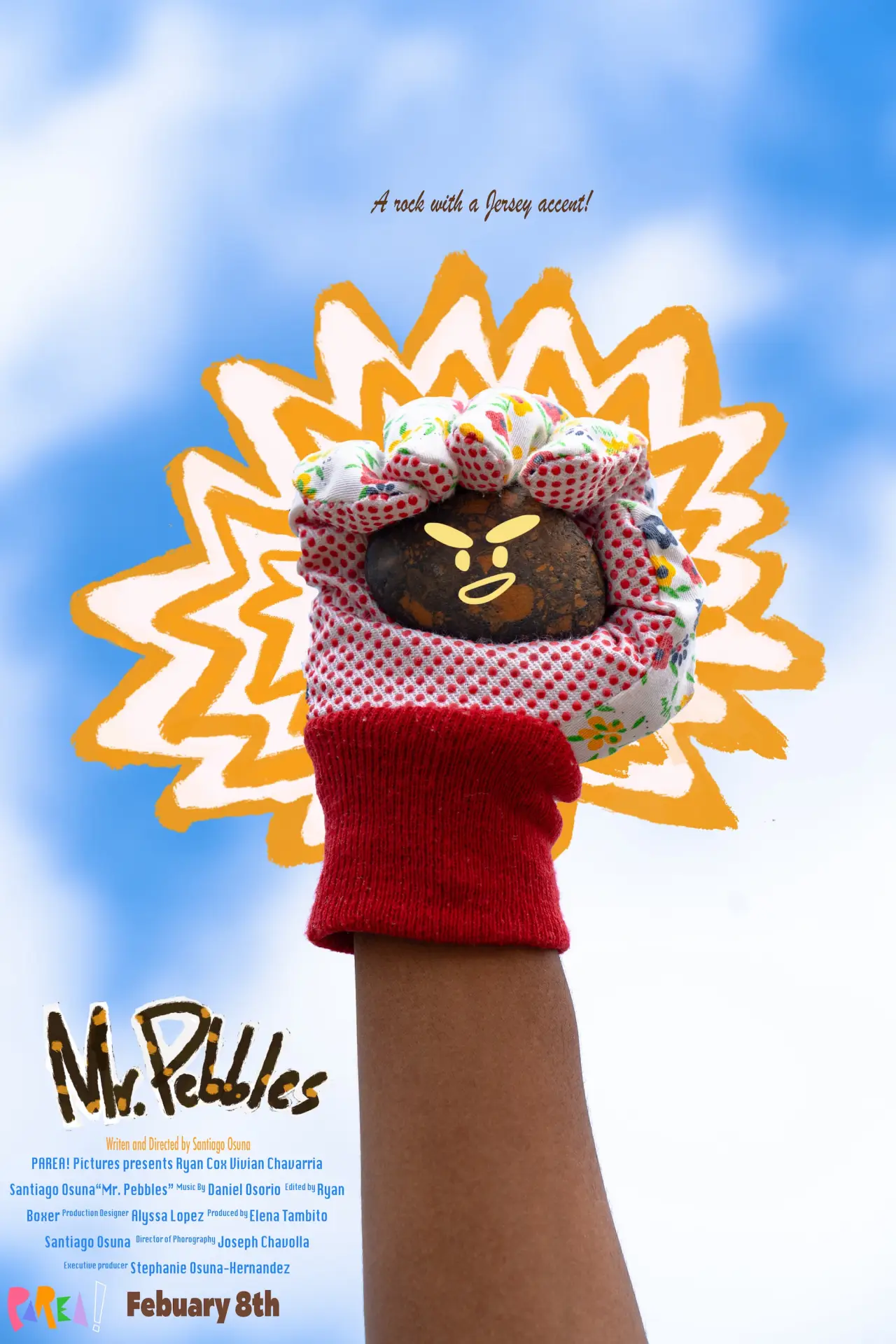 Movie poster "Mr. Pebbles"