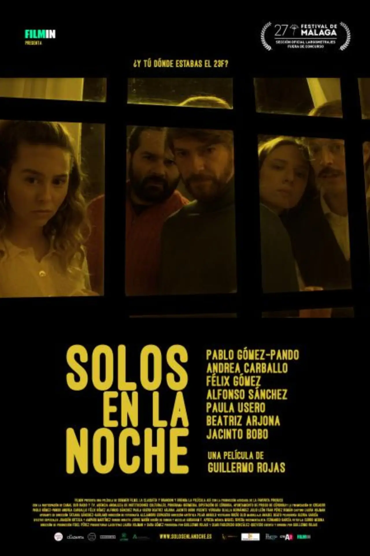 Movie poster "Alone In The Night"