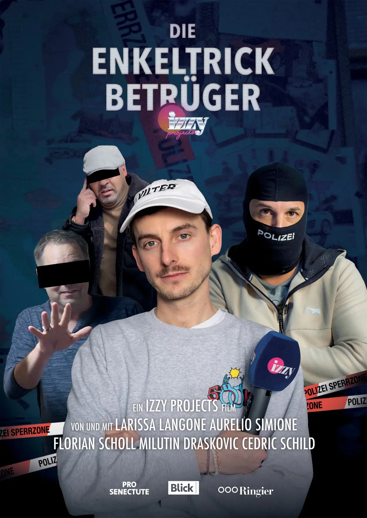 Movie poster "Die Enkeltrick Betrüger"