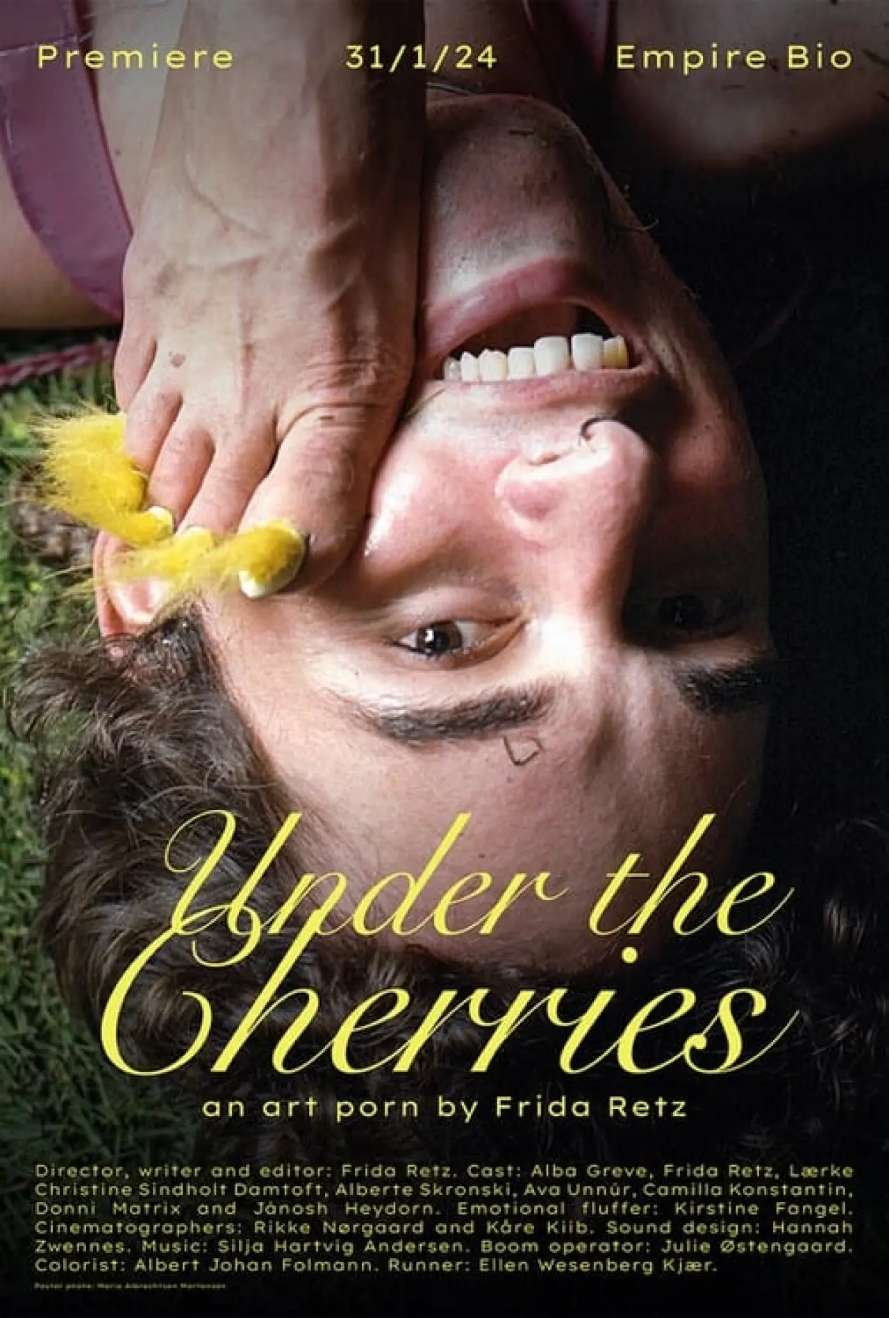 Movie poster "Under the Cherries"