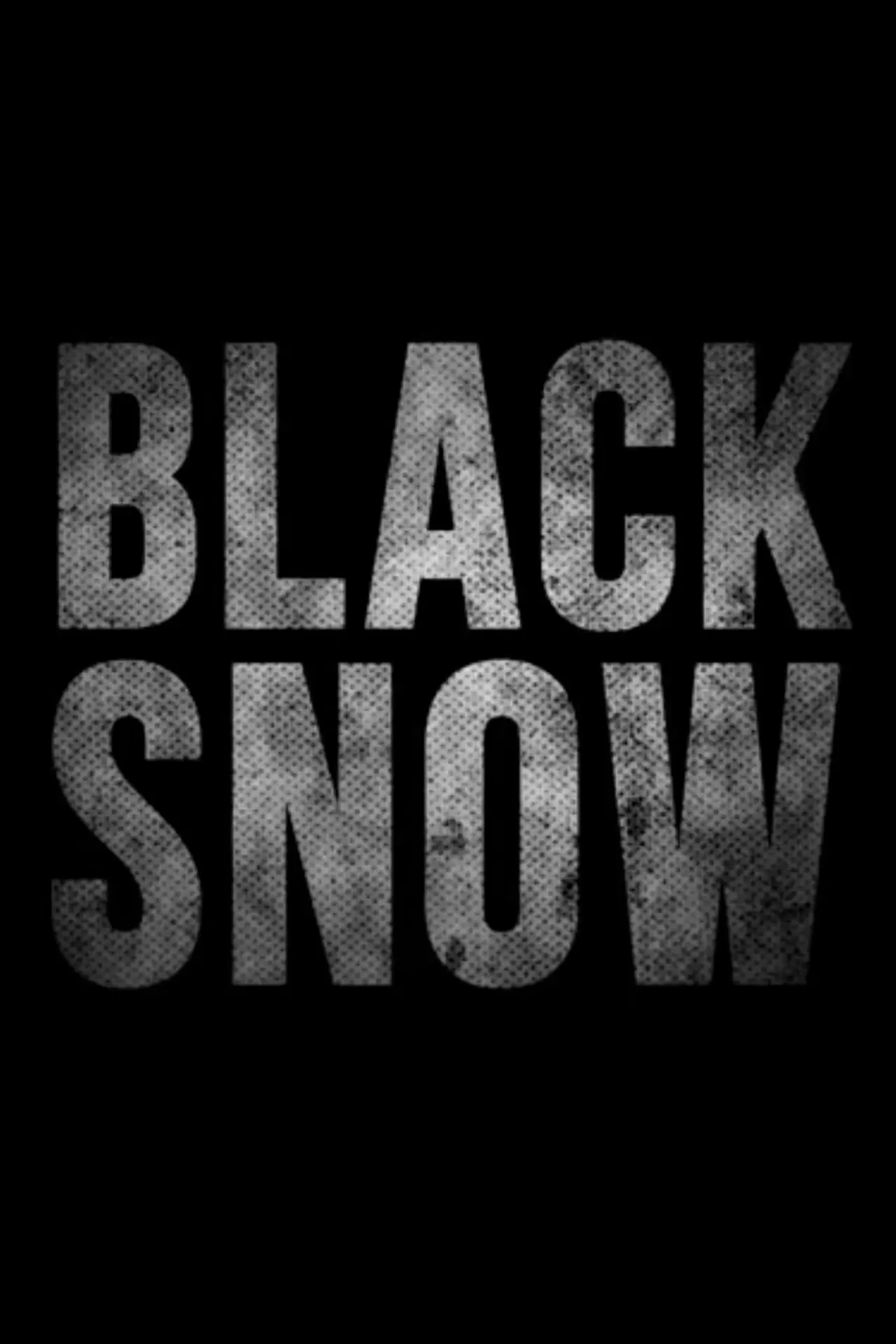 Movie poster "Black Snow"
