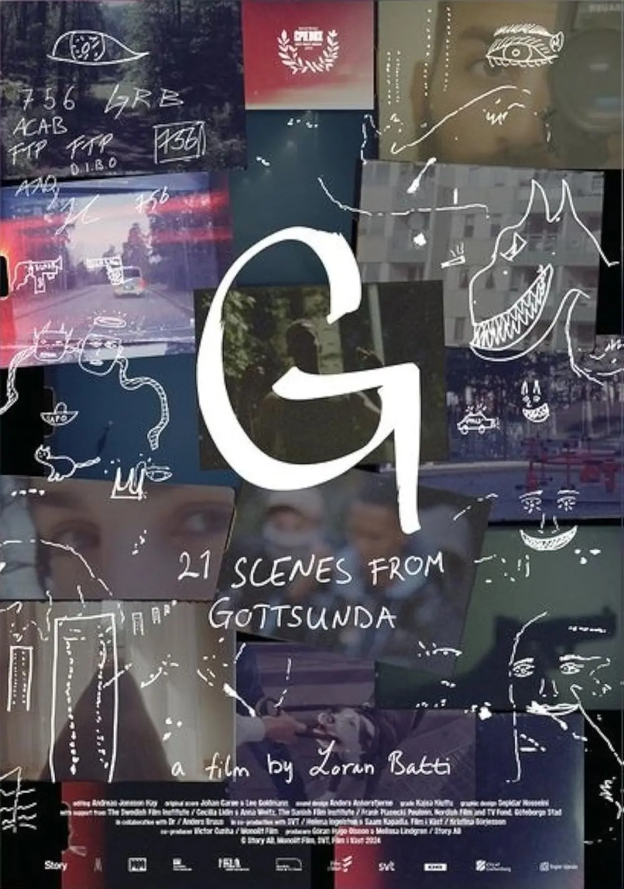 Movie poster "G – 21 Scenes from Gottsunda"