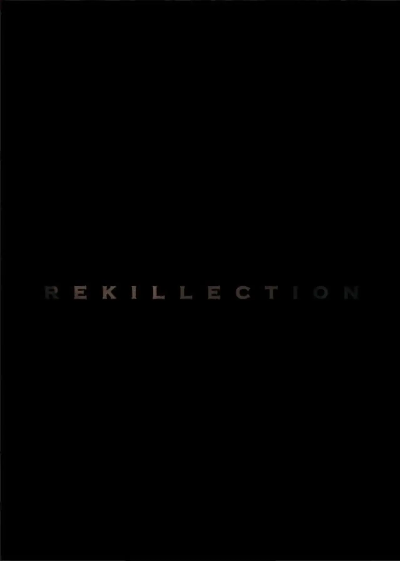 Movie poster "Rekillection"