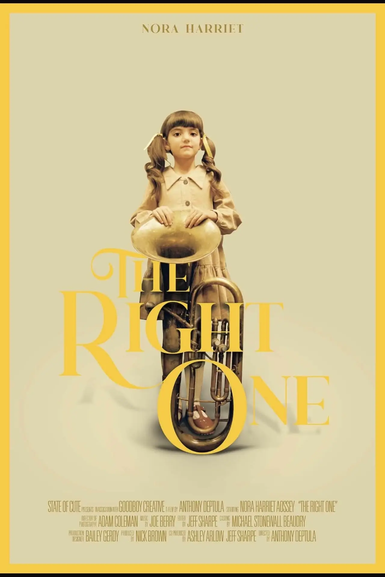Movie poster "The Right One"