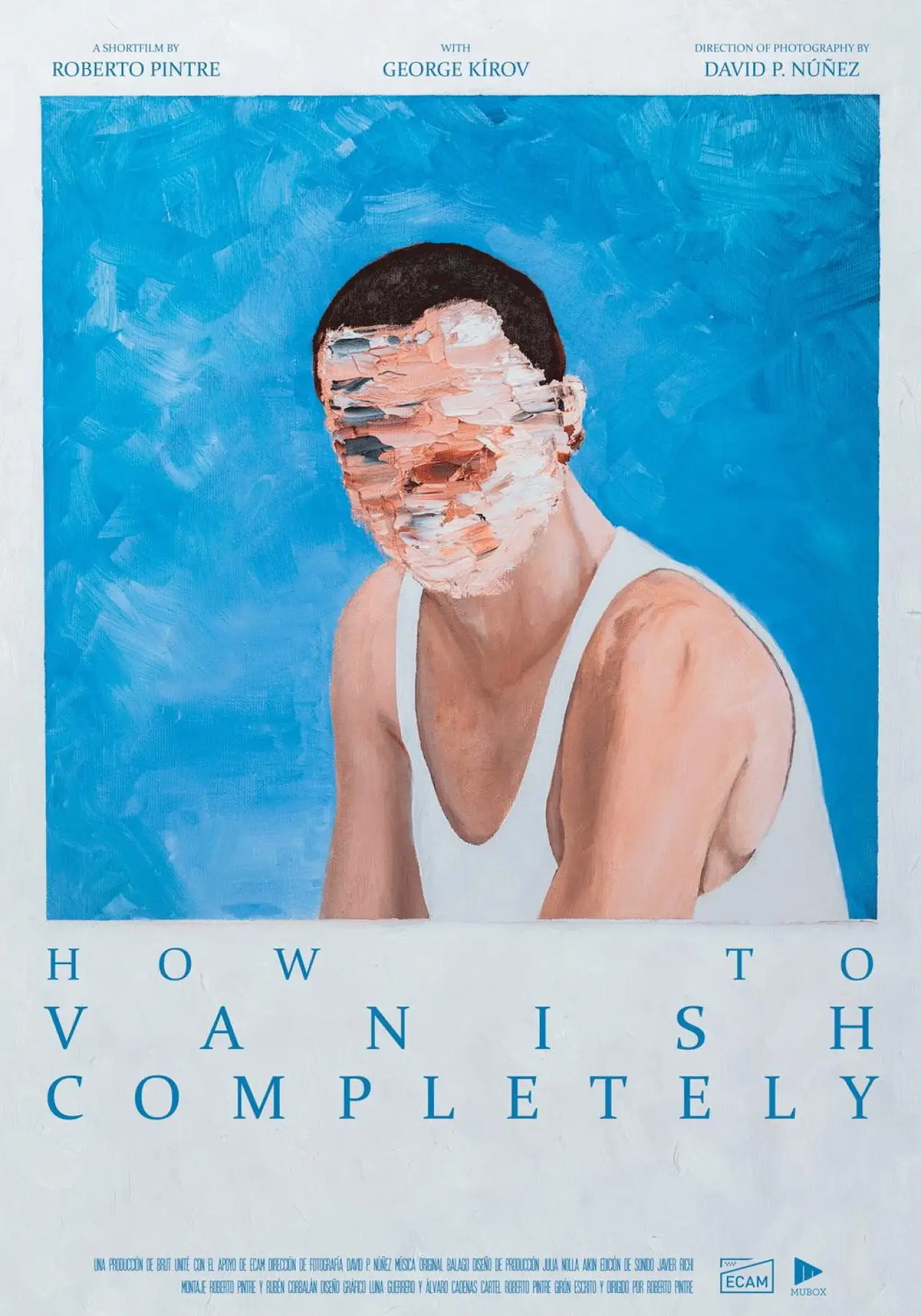 Movie poster "How to Vanish Completely"