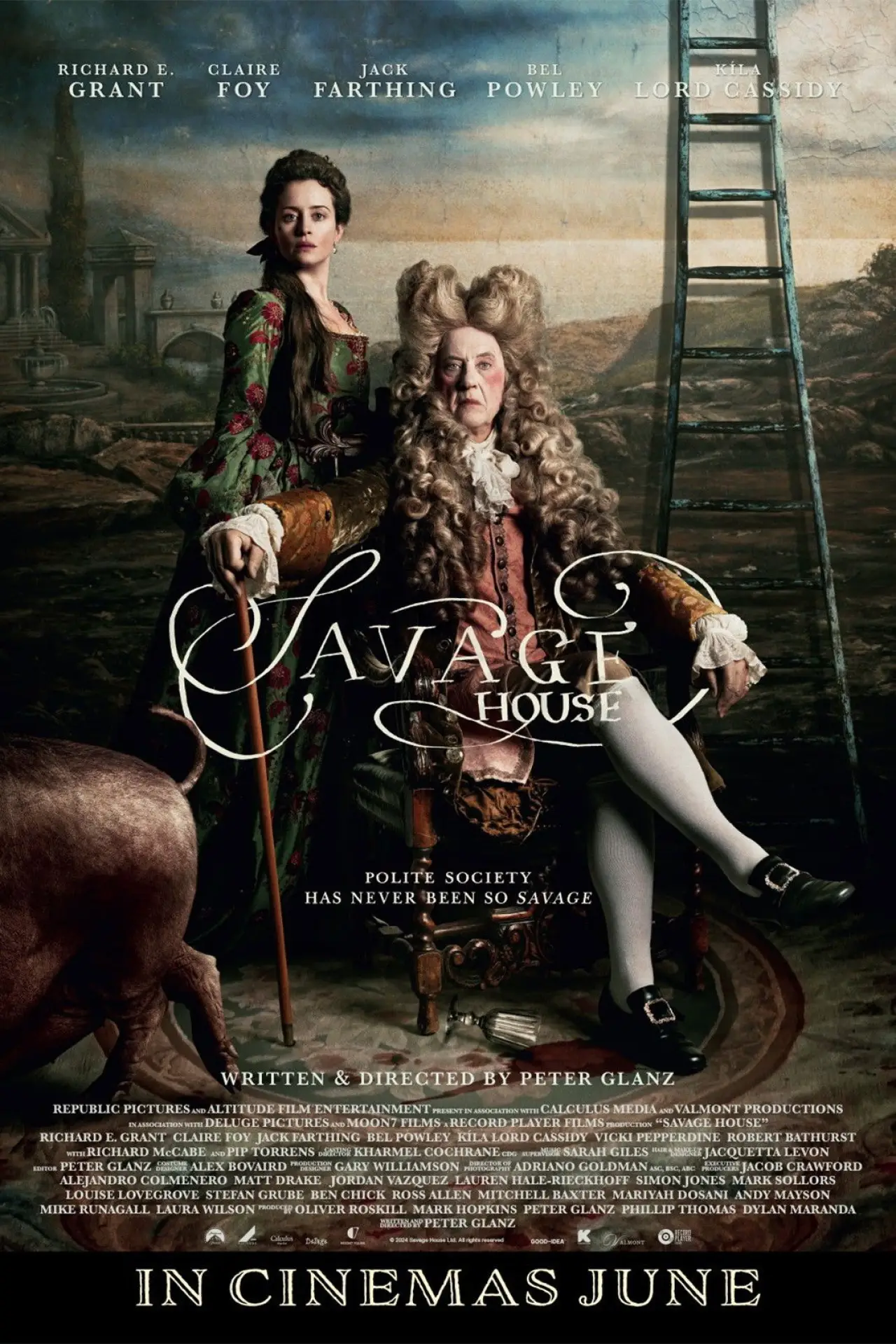 Movie poster "Savage House"