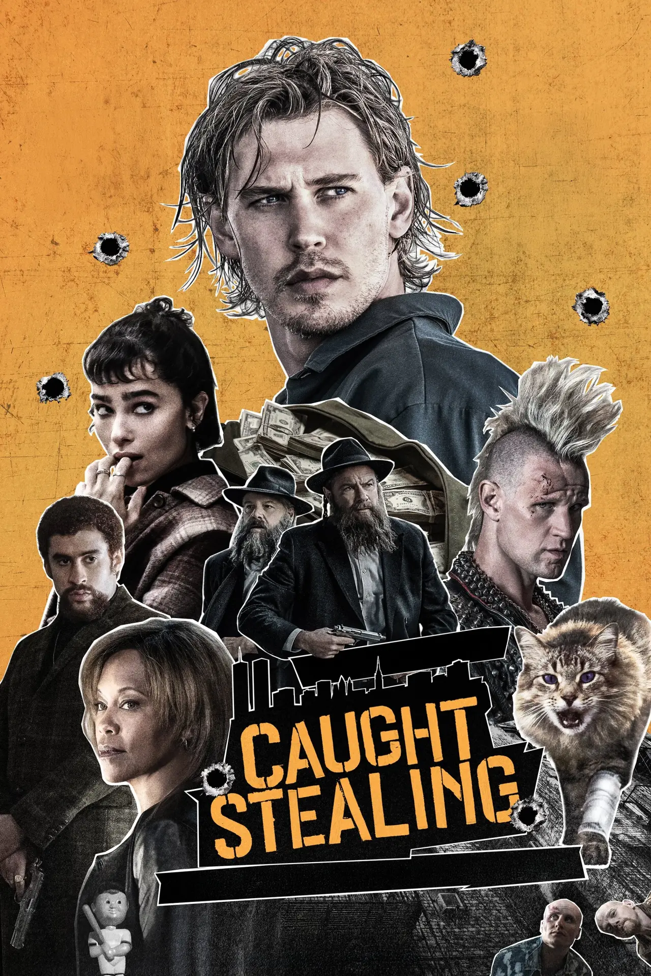 Movie poster "Caught Stealing"