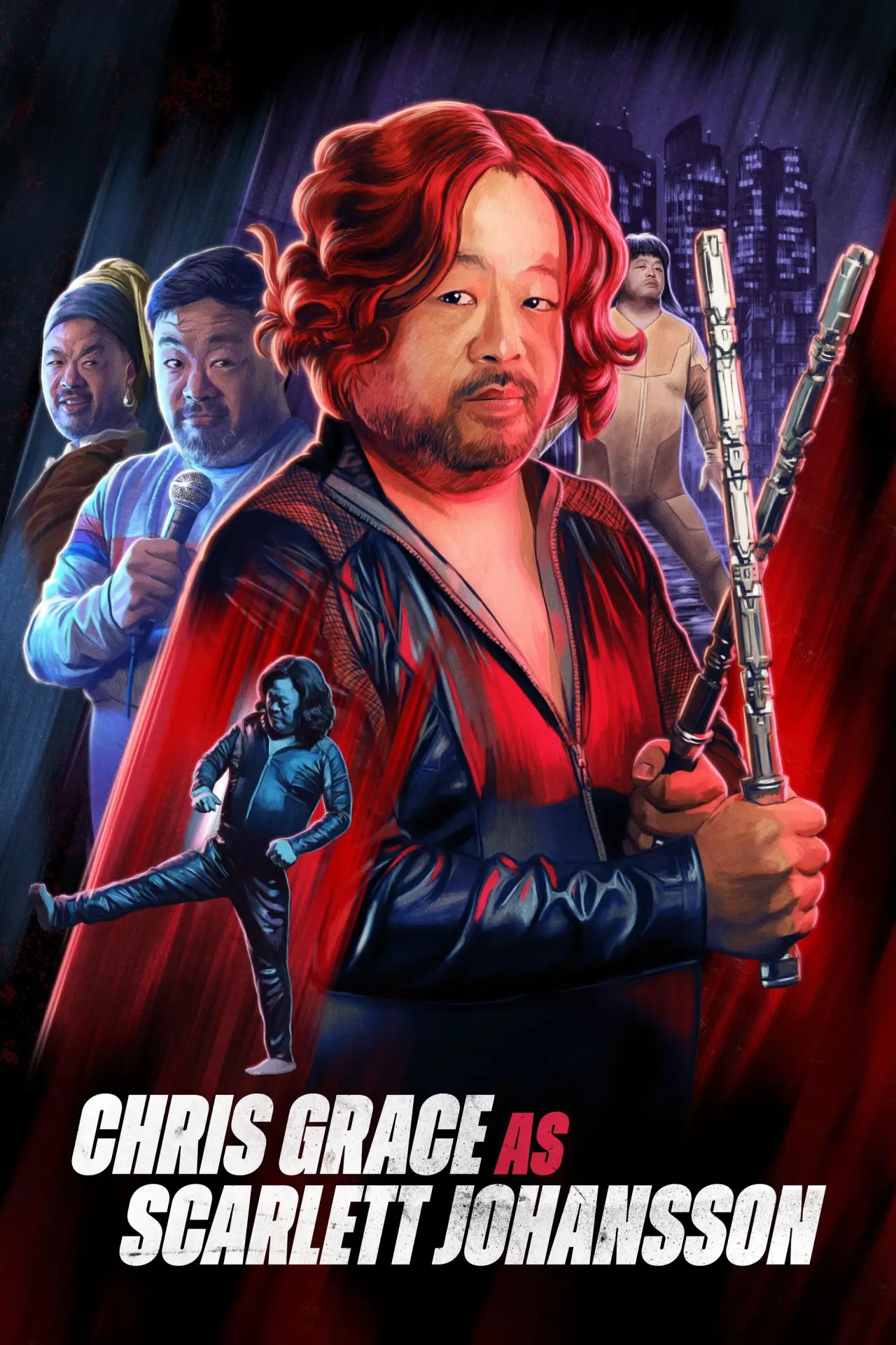 Movie poster "Chris Grace: As Scarlett Johansson"