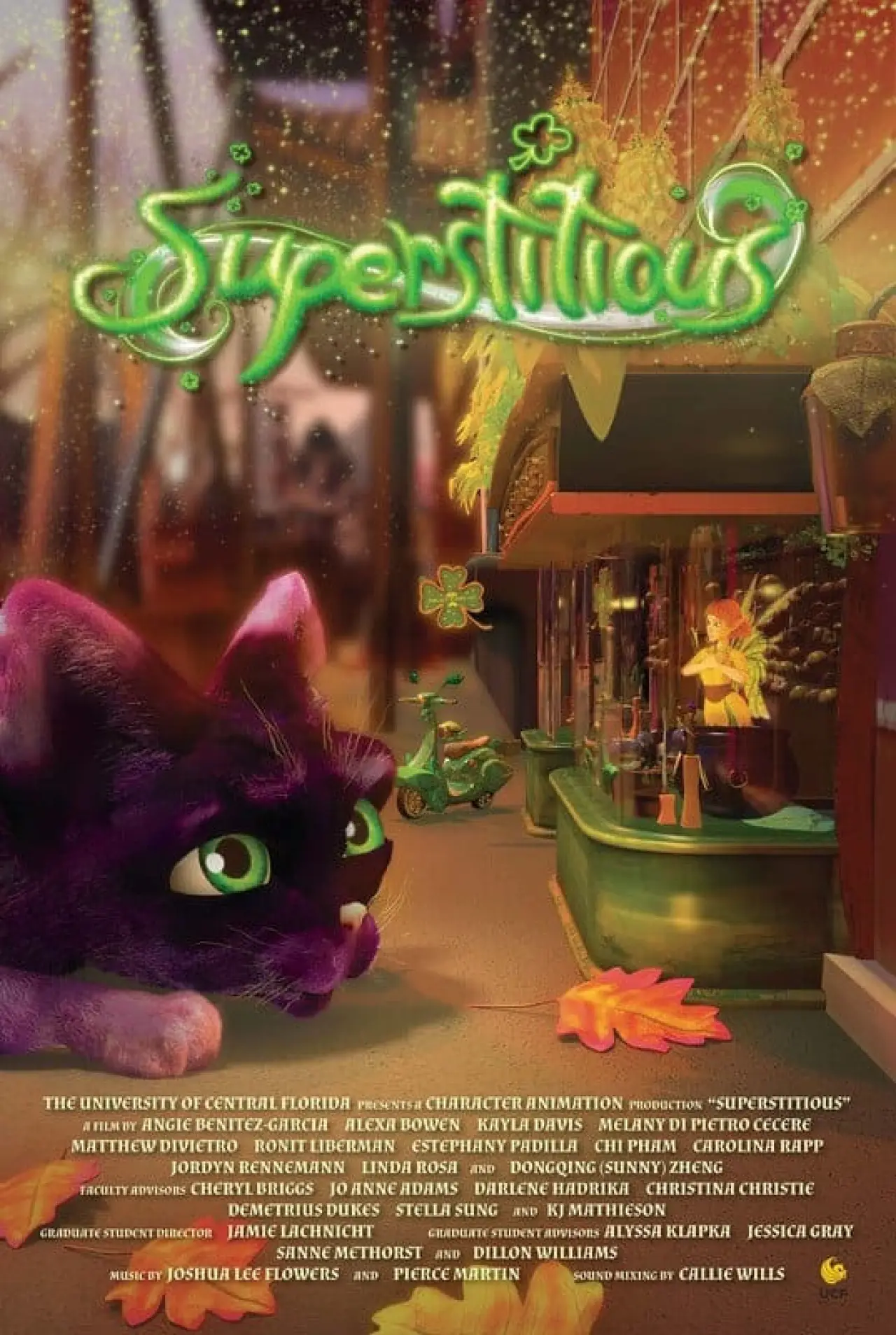 Movie poster "Superstitious"