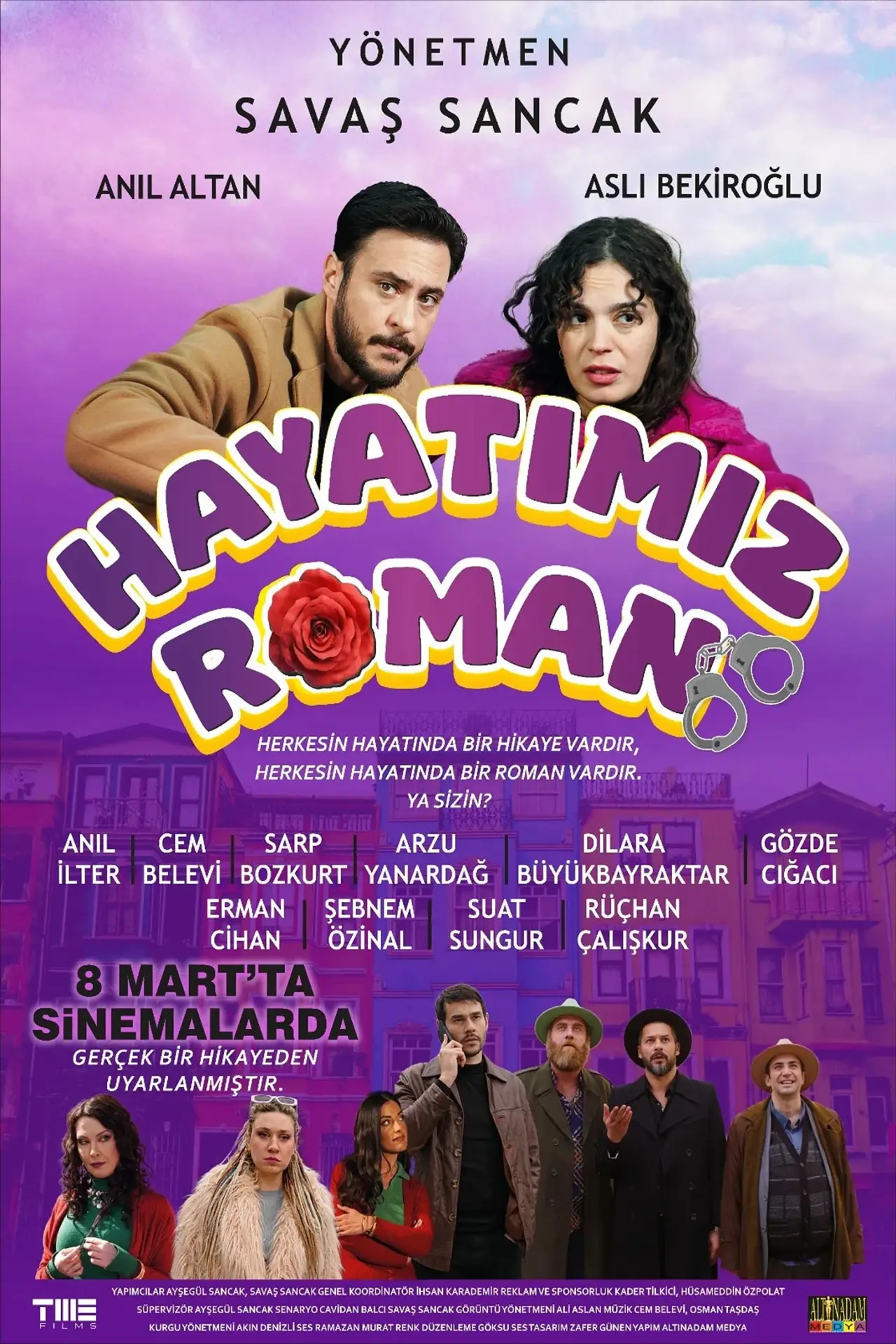 Movie poster "Hayatımız Roman"