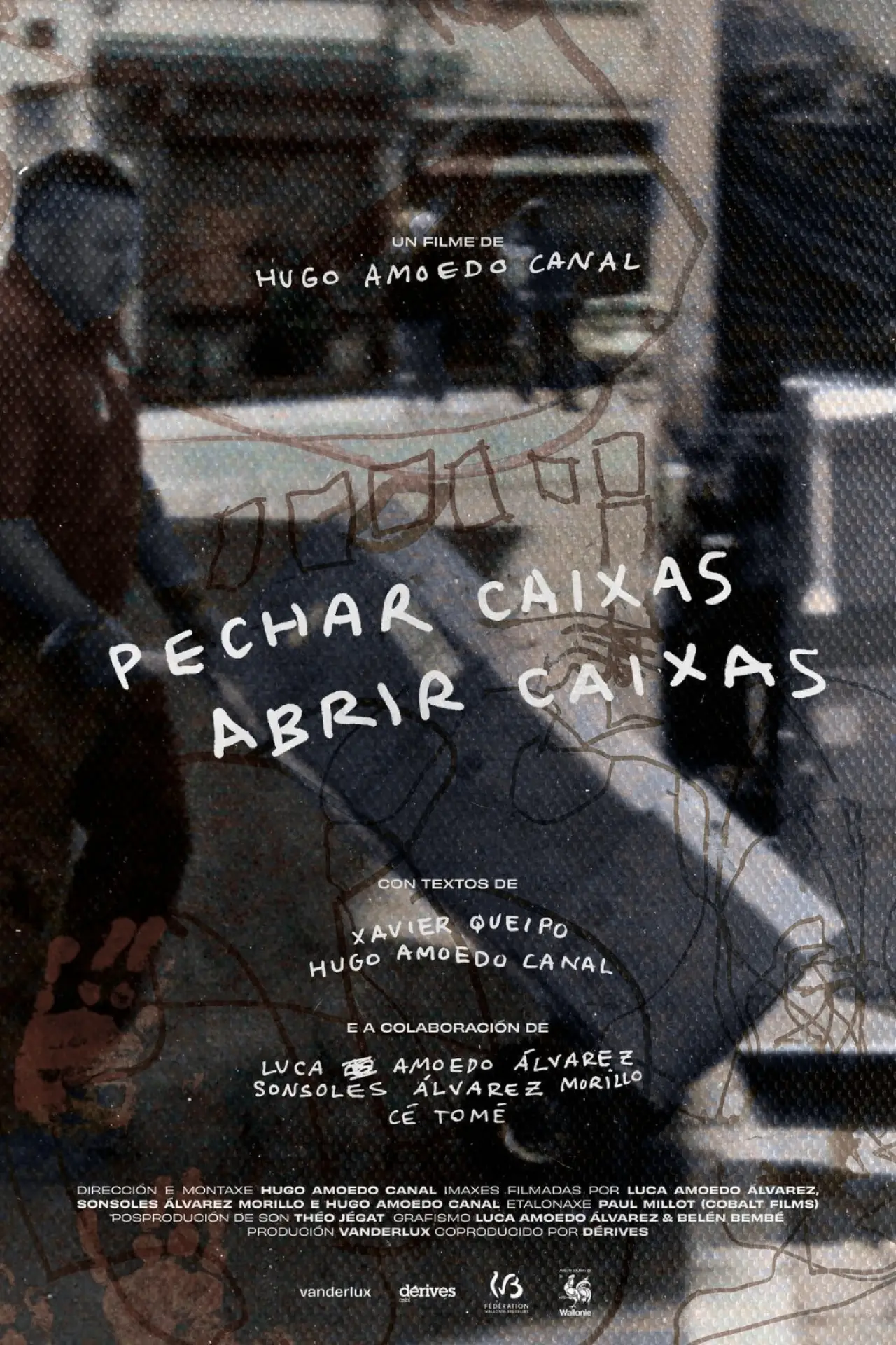 Movie poster "Closed boxes open boxes"